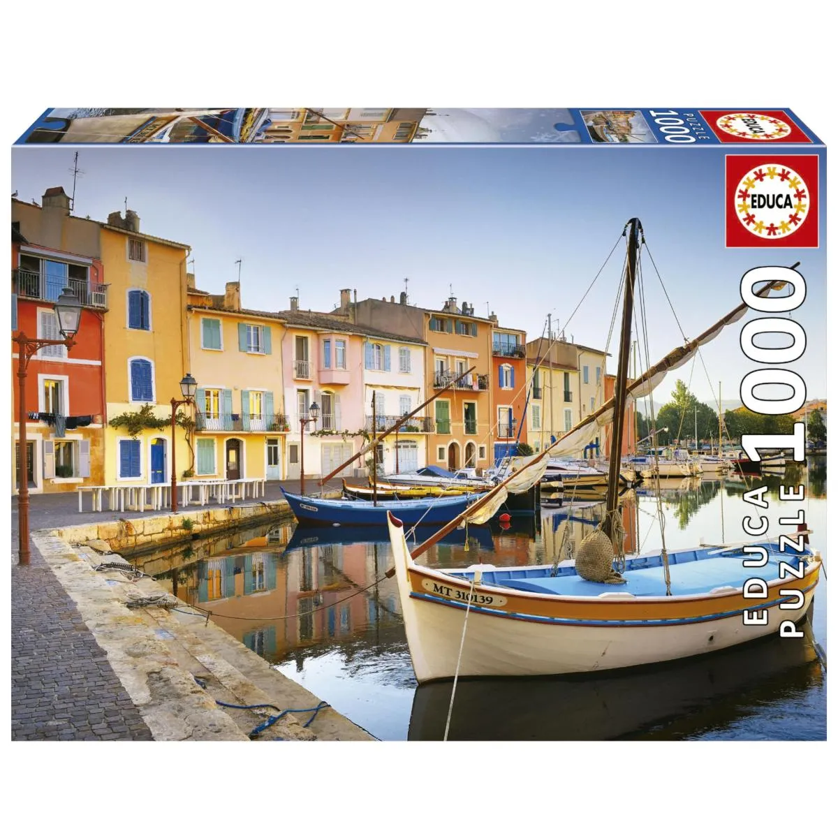 Educa Puzzle adulte Port de Martigues - 1000 pièces