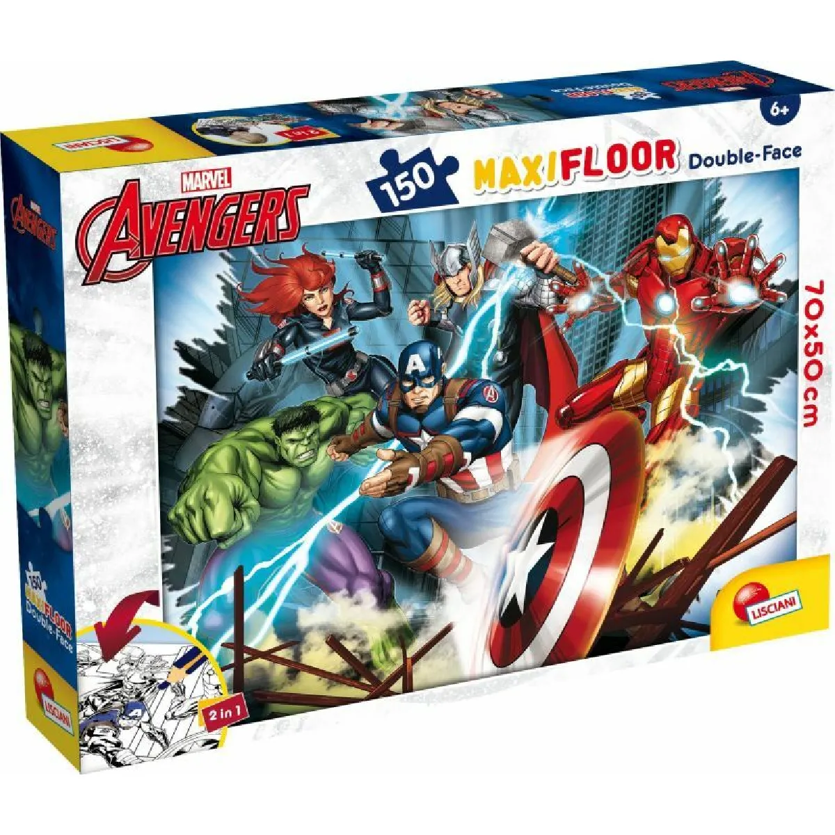 Lisciani giochi Puzzle Marvel Avengers