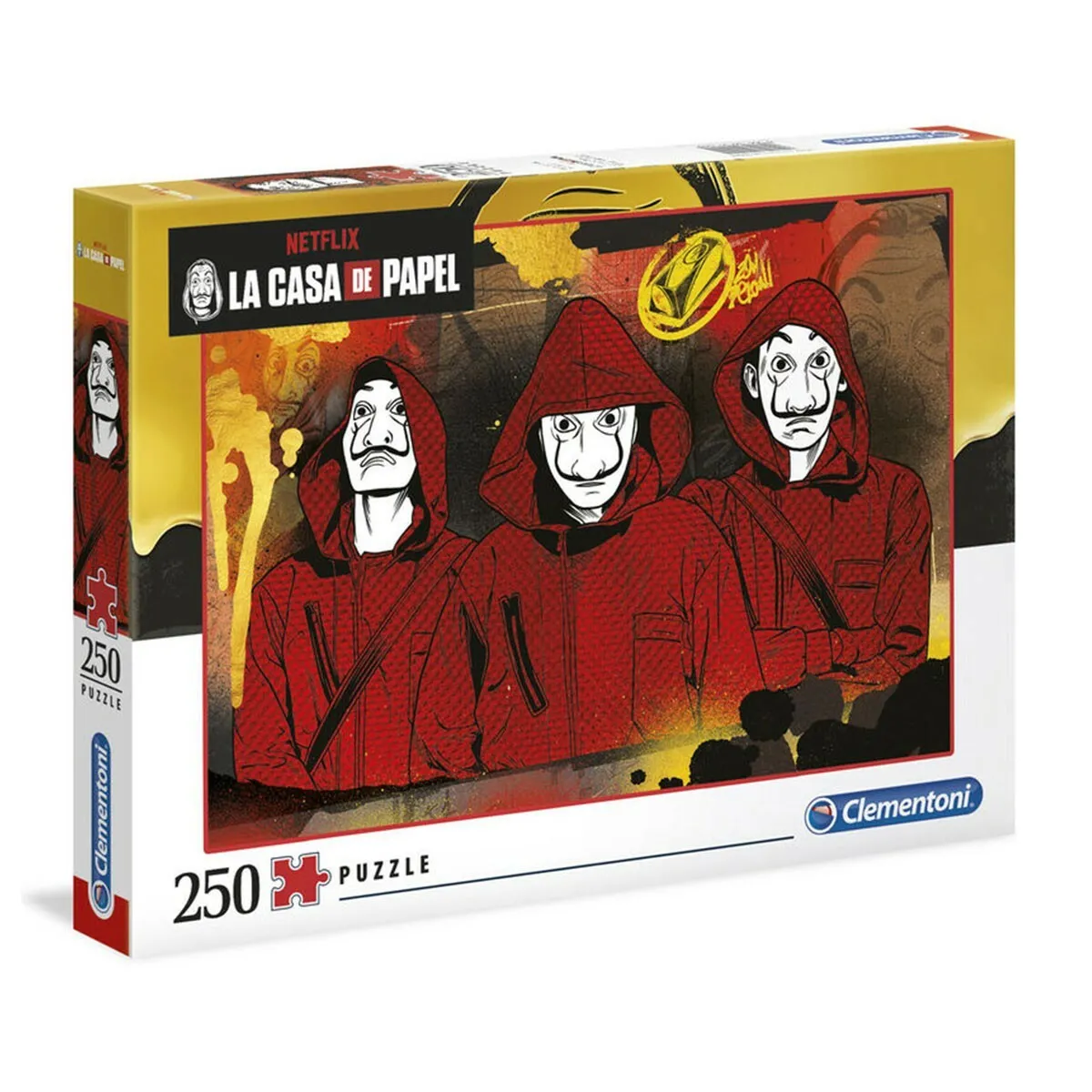 CLEMENTONI Puzzle La Casa de Papel 250 pièces