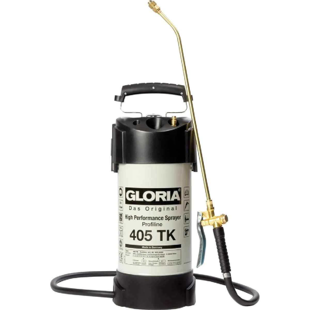 Gloria Pulvérisateur 410Tksprofi - Acier - 5L