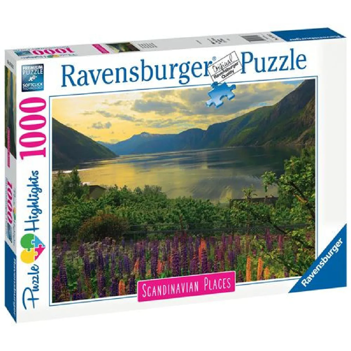 Puzzle Fjord Norvège 1000 pièces