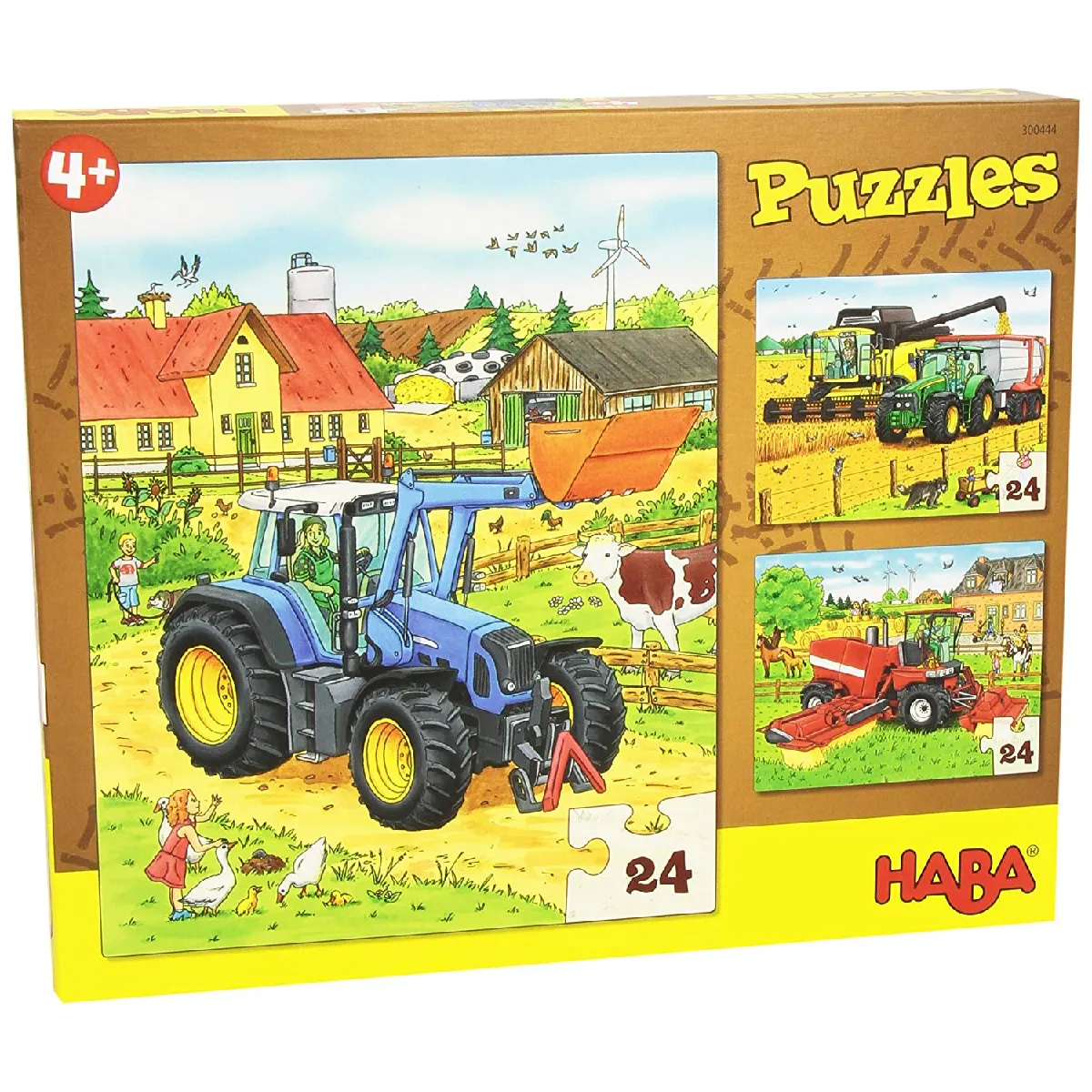 Haba puzzle enfants Tracteur et Cie Haba puzzle enfants Tracteur et Cie