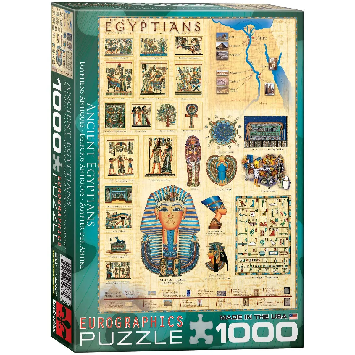 Eurographics puzzle Égypte antique - 1000 pièces
