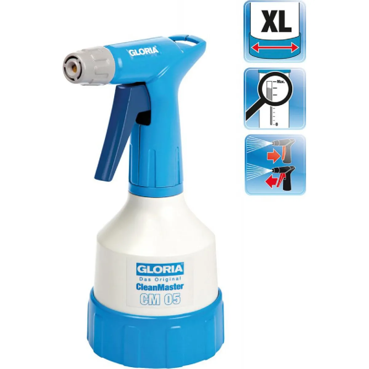 Pulvérisateur fin à gachette de précision CleanMaster CM05 0 5 - vue 2