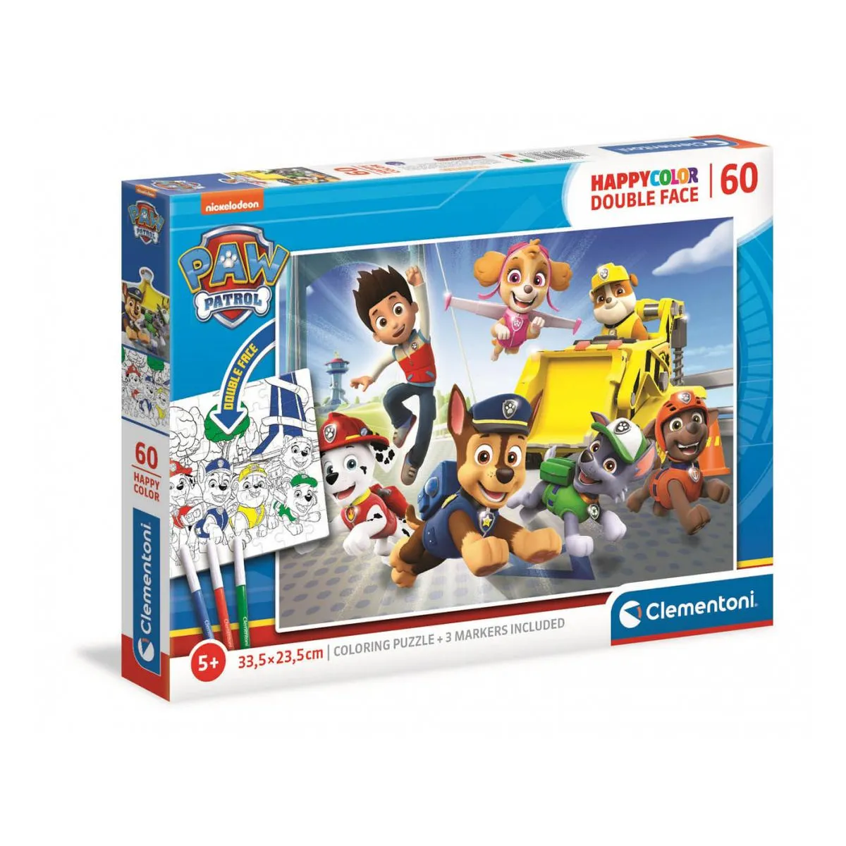 Clementoni puzzle enfants Pat'Patrouille - 60 pièces