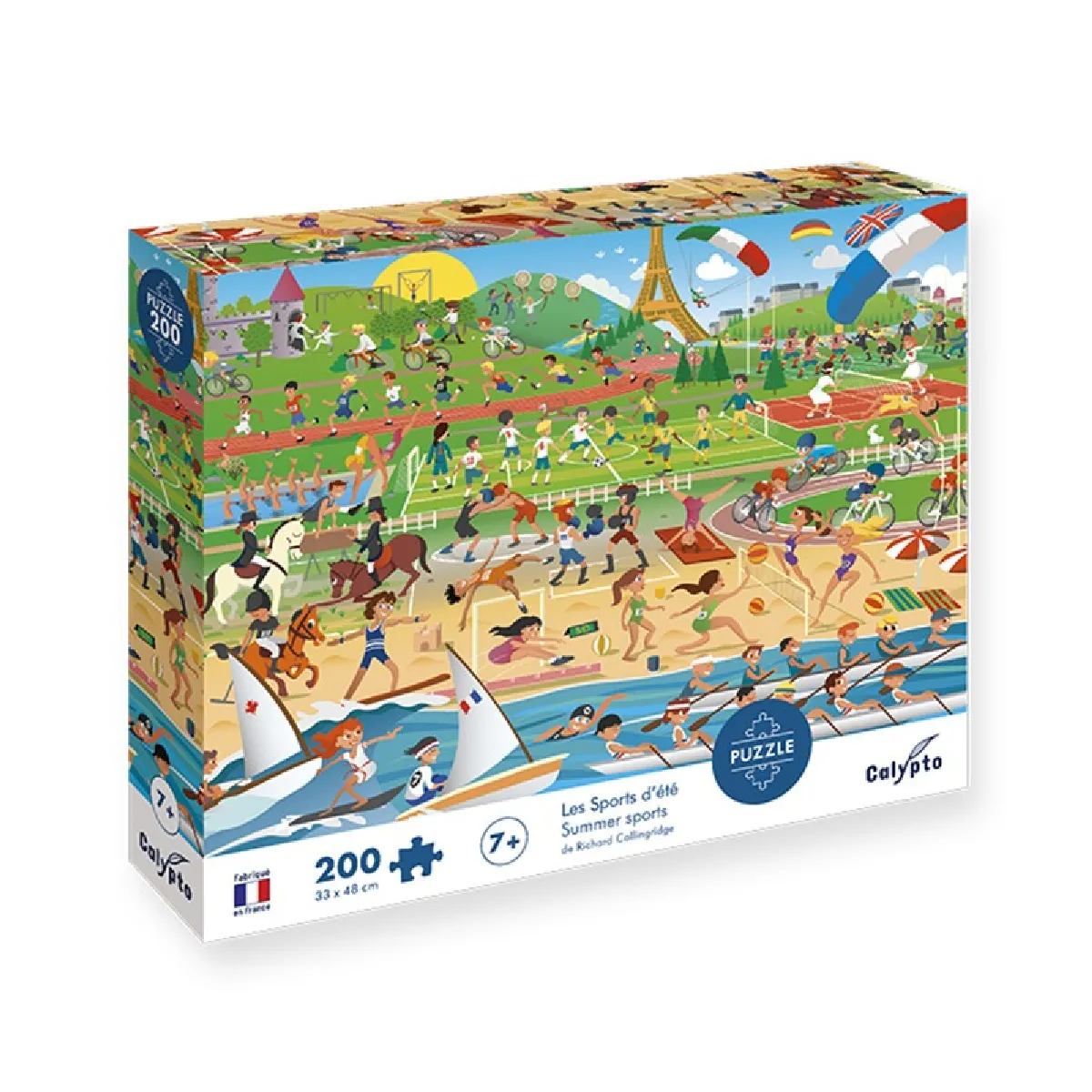 Sentosphere Puzzle 200 pièces Les sports d’été