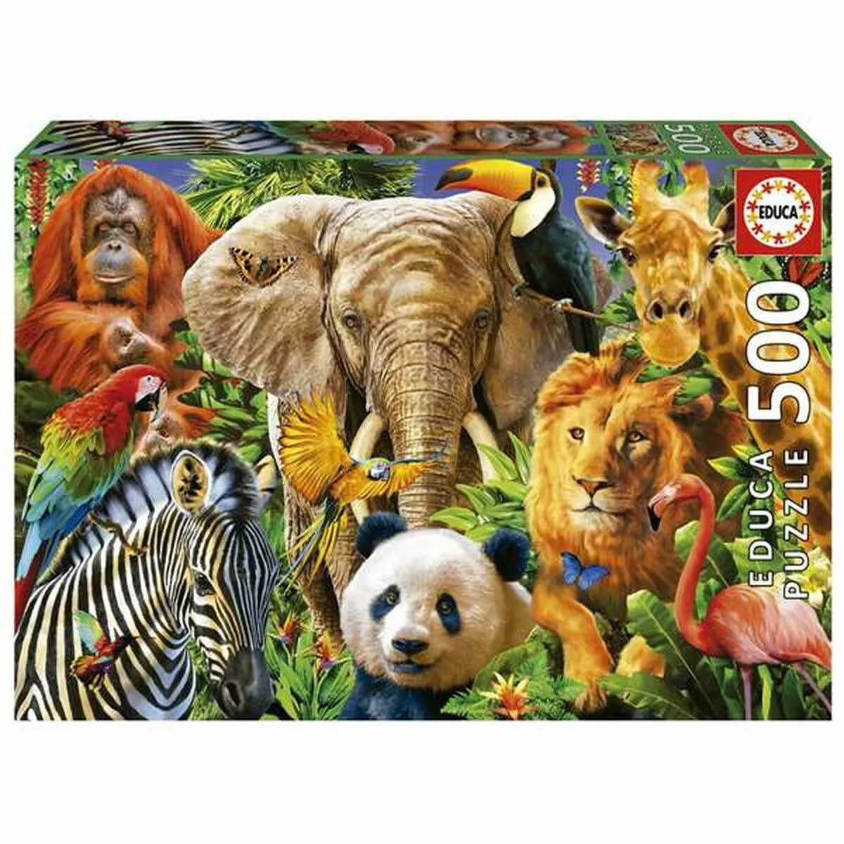 Educa Borras Educa Puzzle Animaux 500 Pièces