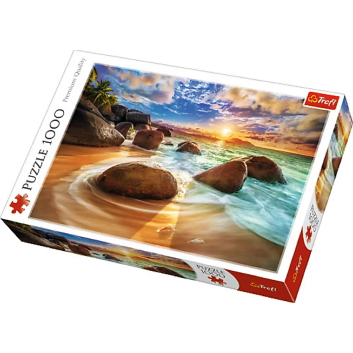 Trefl Puzzle adulte 1000 pièces Plage de Samudra