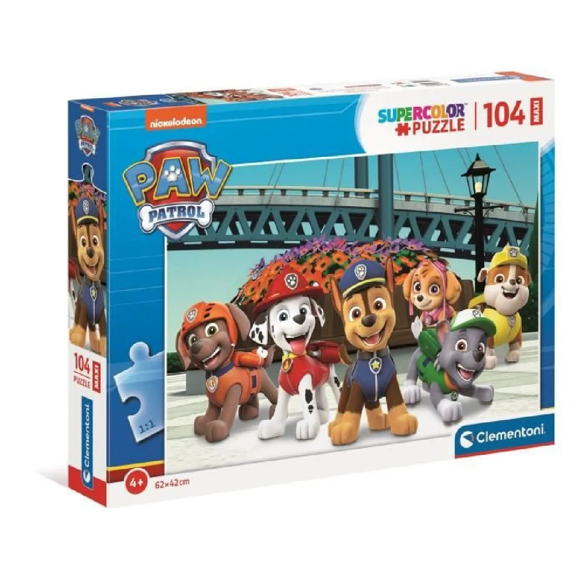 CLEMENTONI Puzzle PatPatrouille SuperColor