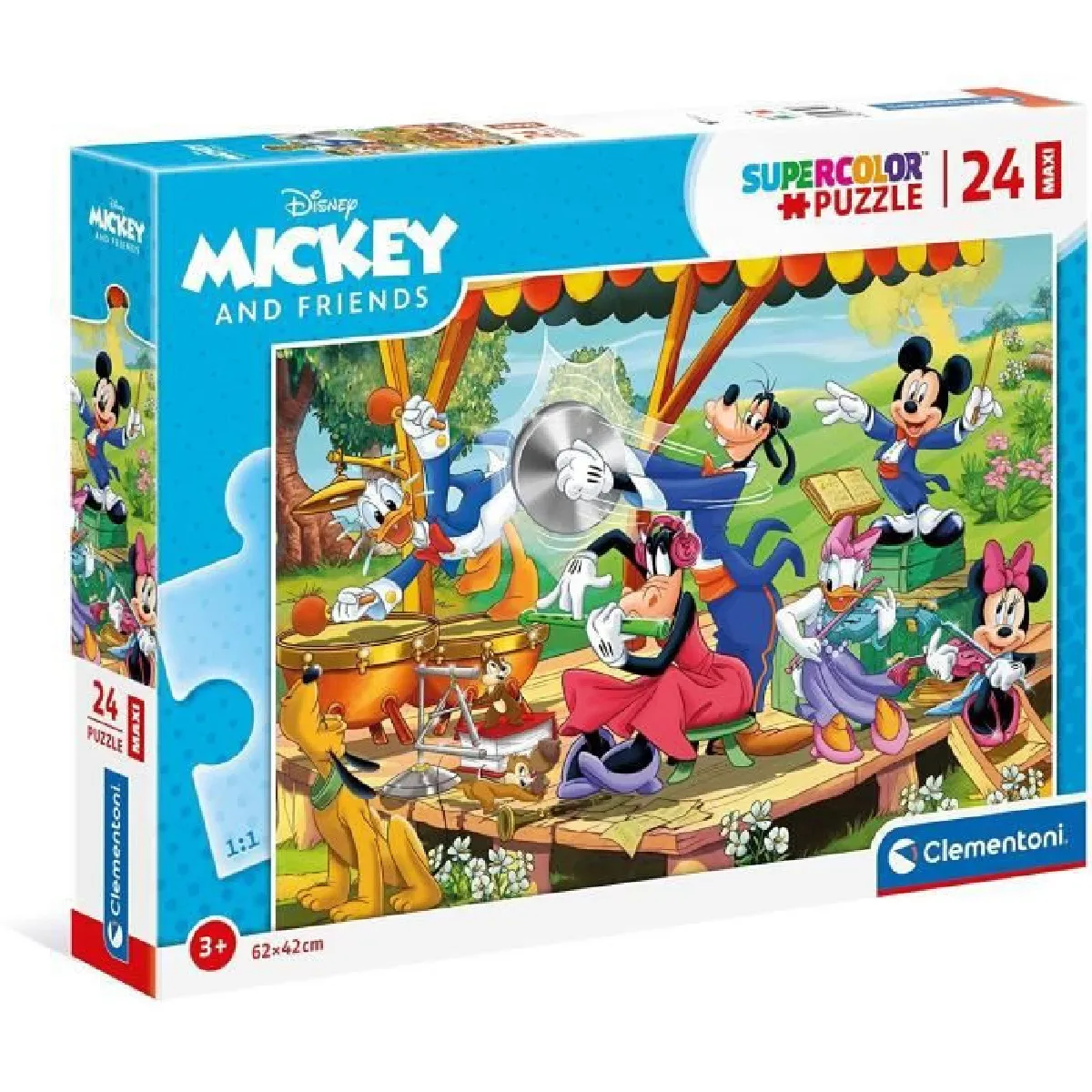 Clementoni SuperColor 24 Maxi Mickey