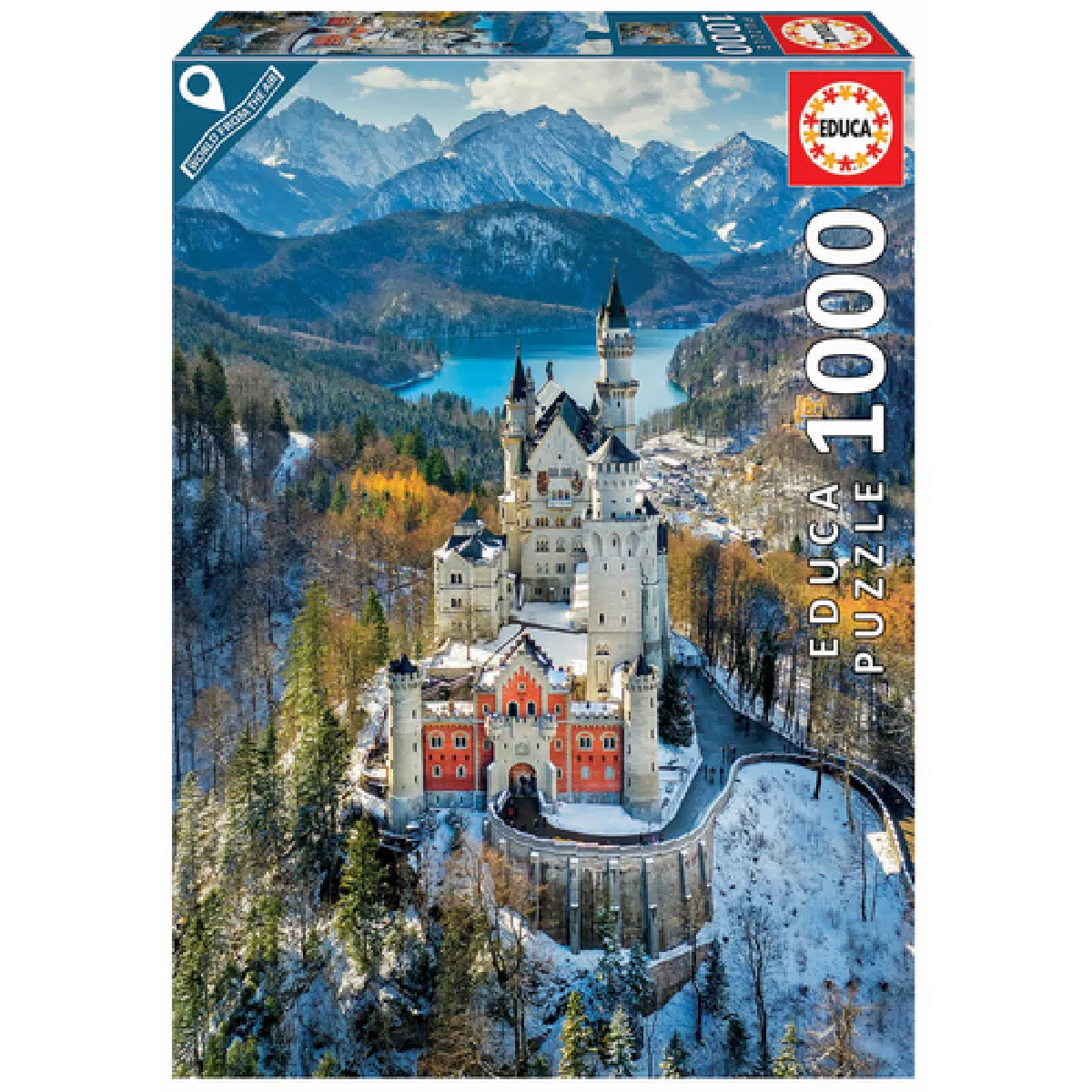 Educa puzzle adulte Neuschwanstein - 1000 pièces