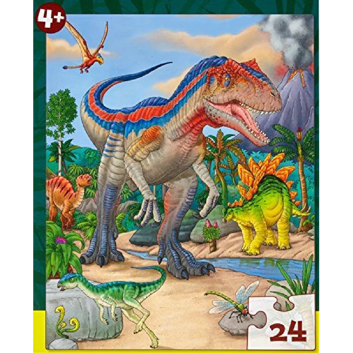 Haba Puzzle dinosaures 24 pièces Haba Puzzle dinosaures 24 pièces