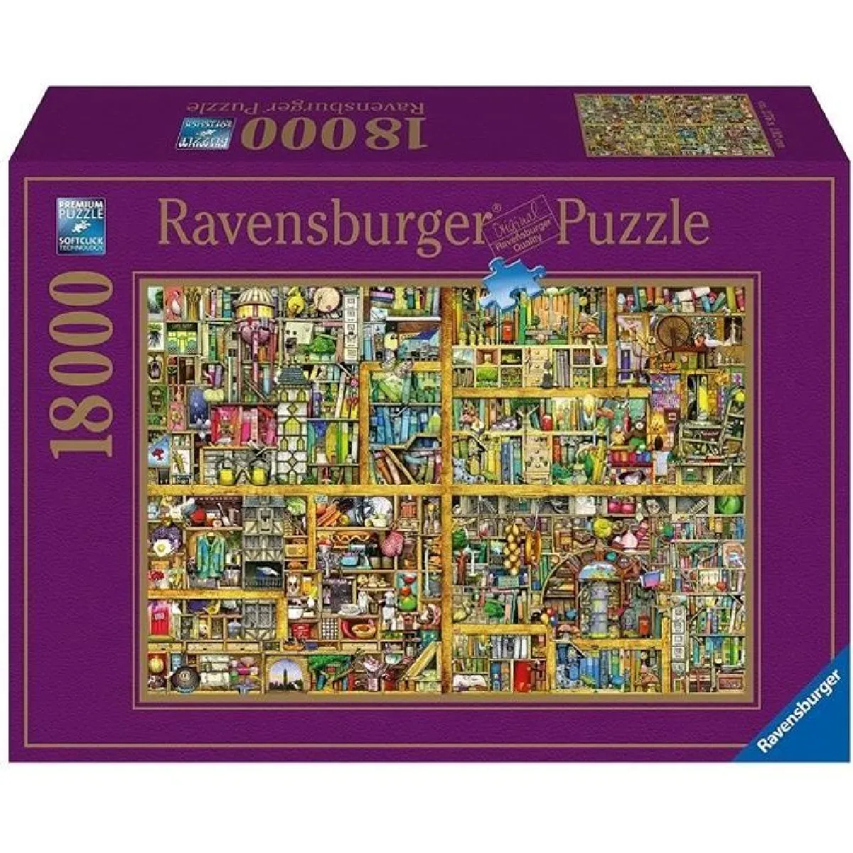 Ravensburger 18000p Bibliothèque magique XXL / Colin Thompson - 17825