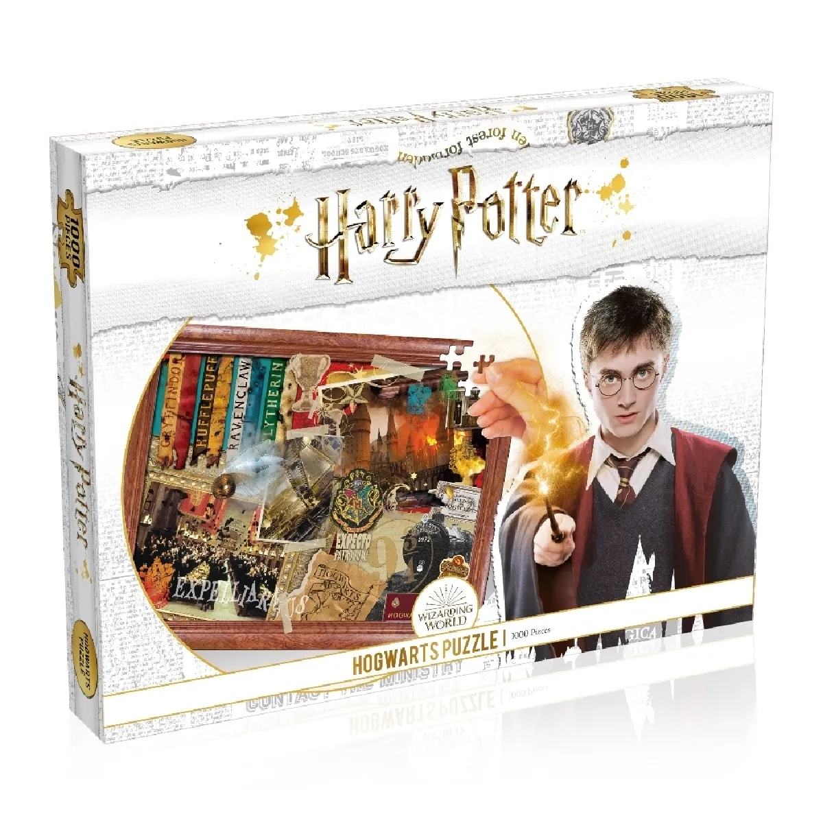 Winning Moves Puzzle Harry Potter Poudlard - 1000 Pièces