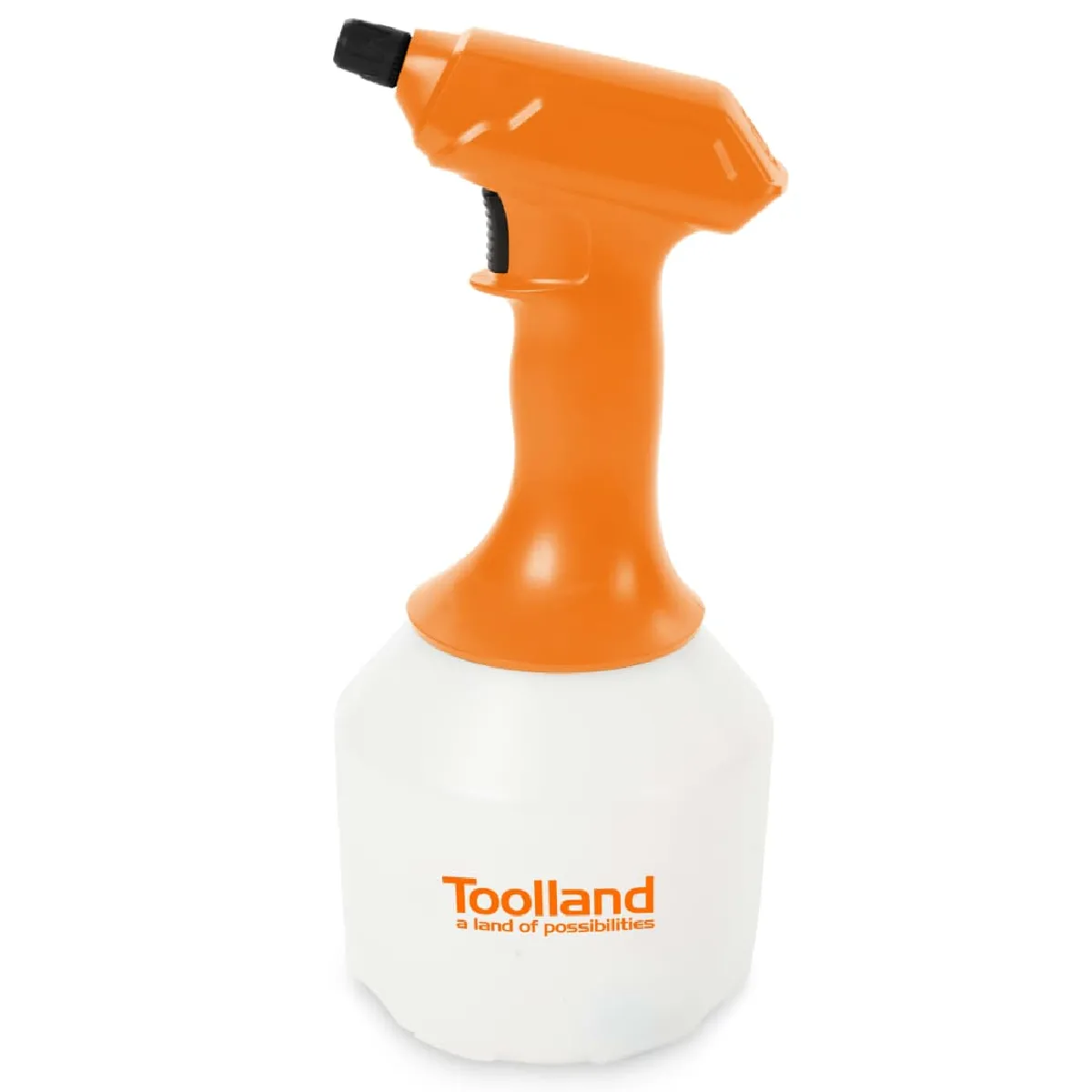 TOOLLAND  Pulv&eacute;risateur de jardin &agrave; batterie 1 L