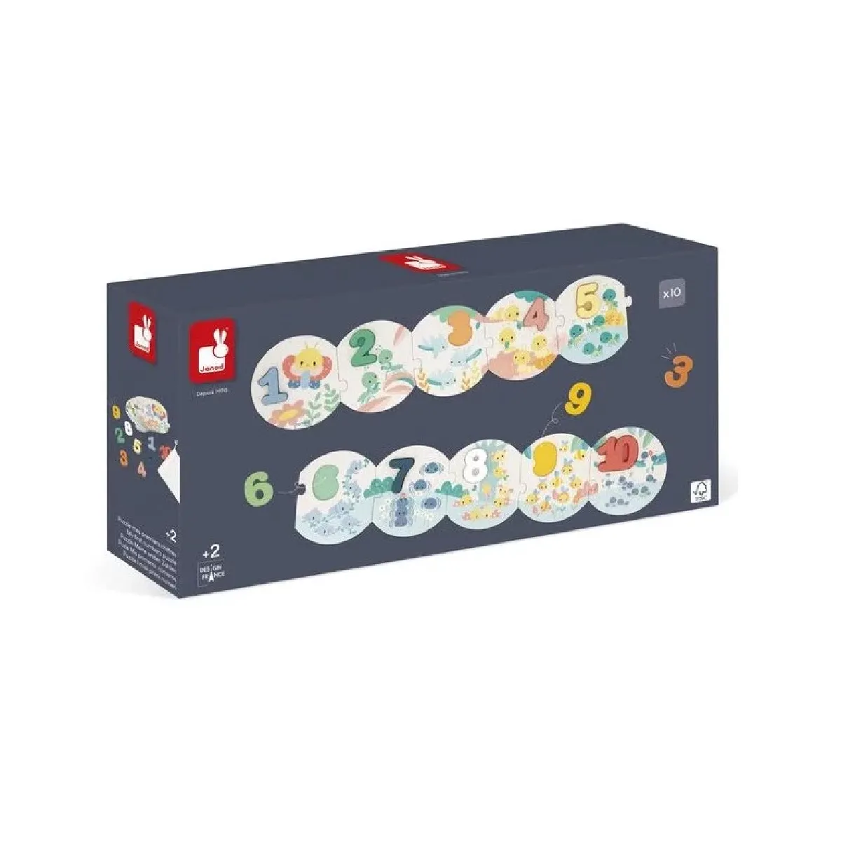 Janod Puzzle éducatif chiffres