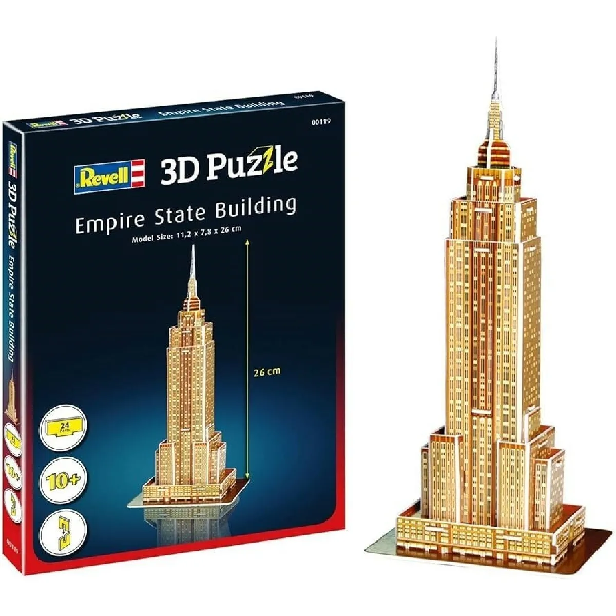 Revell puzzle 3D Empire State Building - 24 pièces Revell puzzle 3D Empire State Building - 24 pièces