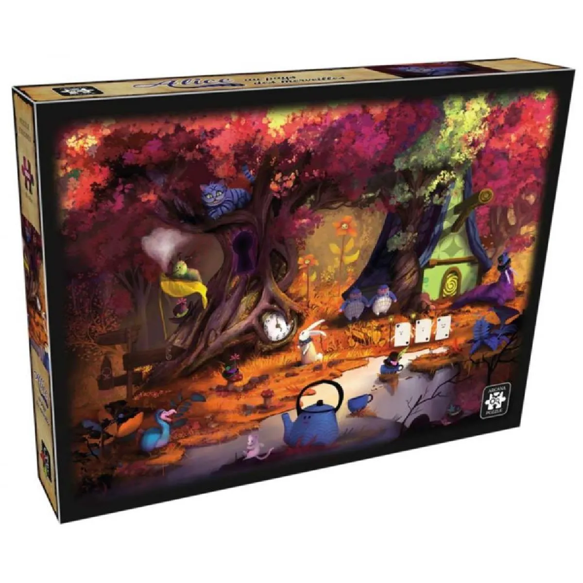 Gigamic Puzzle mystère Arcana Alice