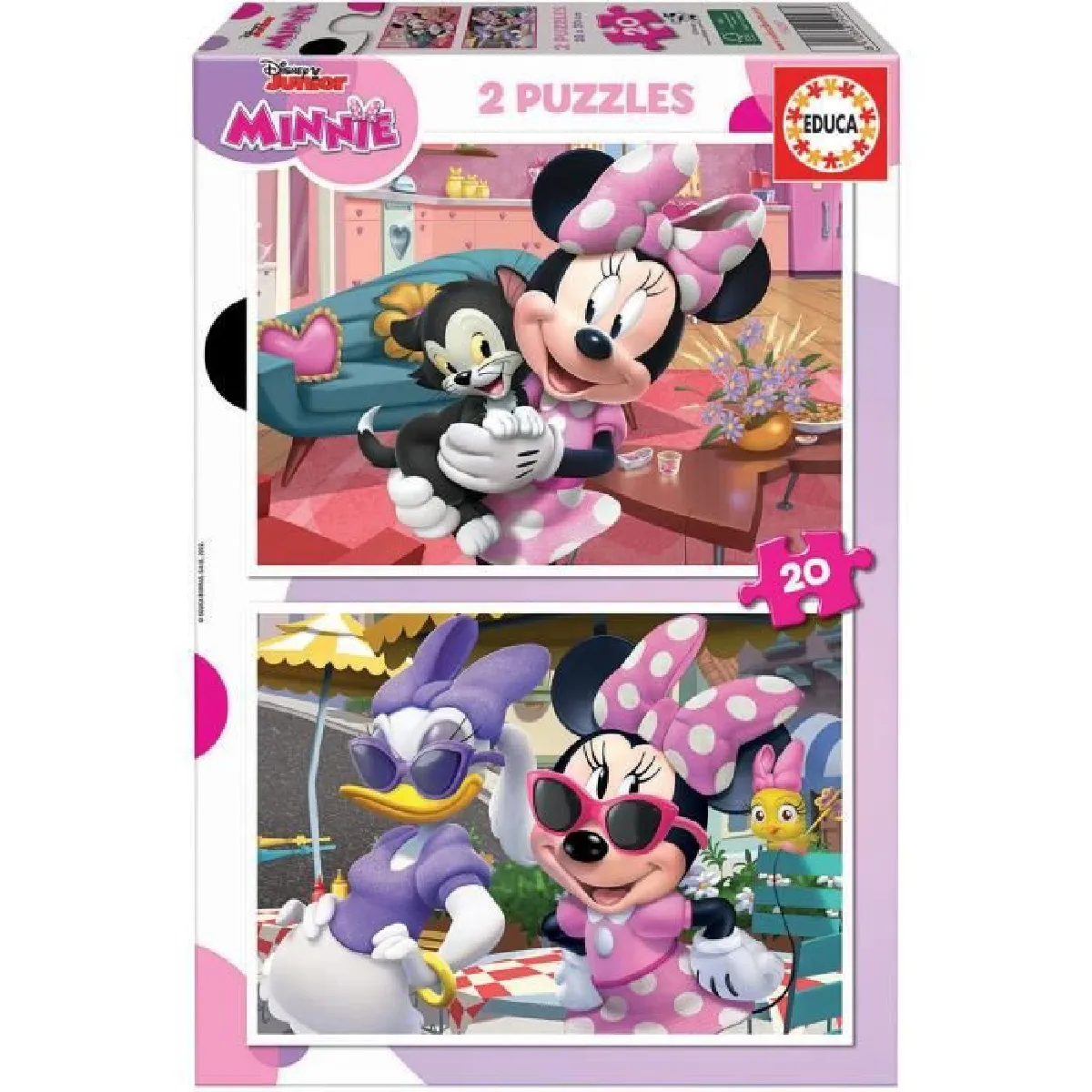 Educa - Puzzle - 2X20 Minnie - Image 3