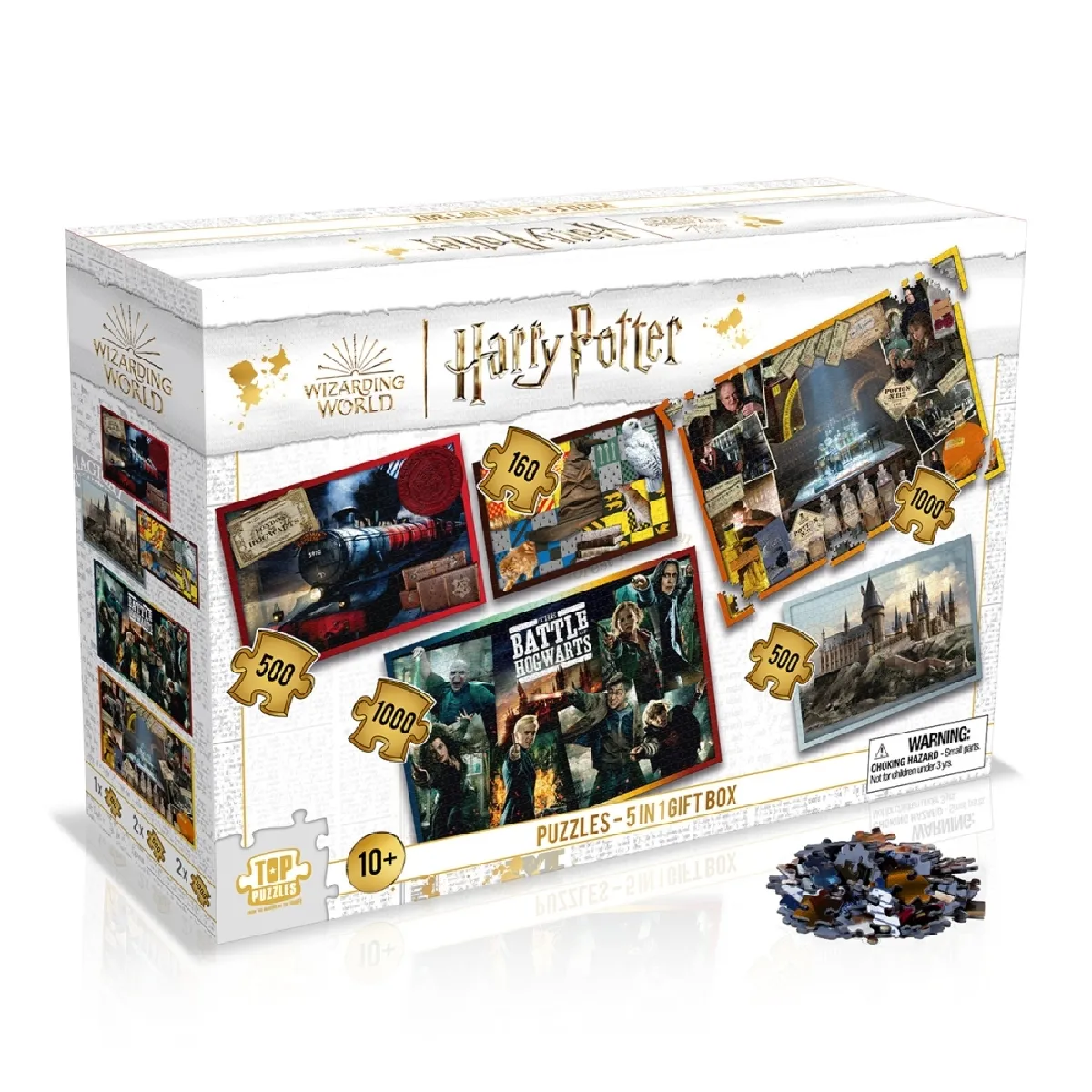Winning moves puzzle Harry Potter 5 en 1