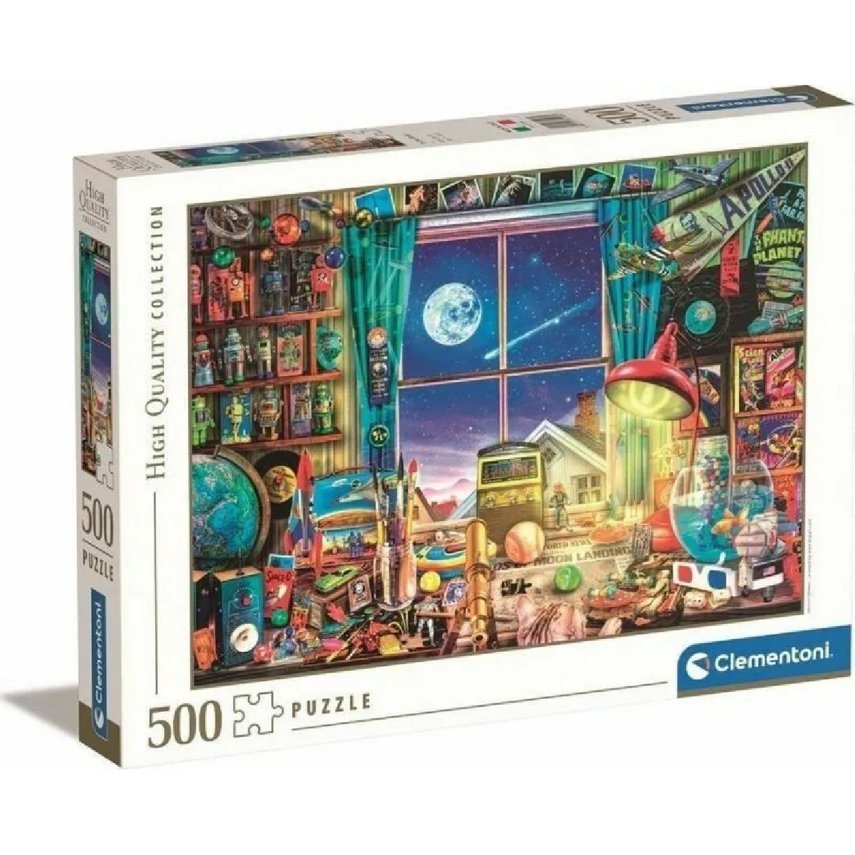 Clementoni Puzzle Vers La Lune 500 Pièces
