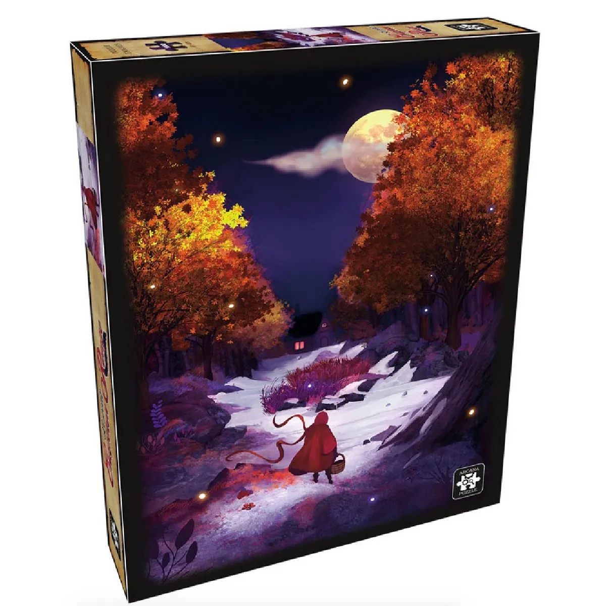 Gigamic Rouge Puzzle Arcana Le Petit Chaperon 1000 Pièces - Image 4