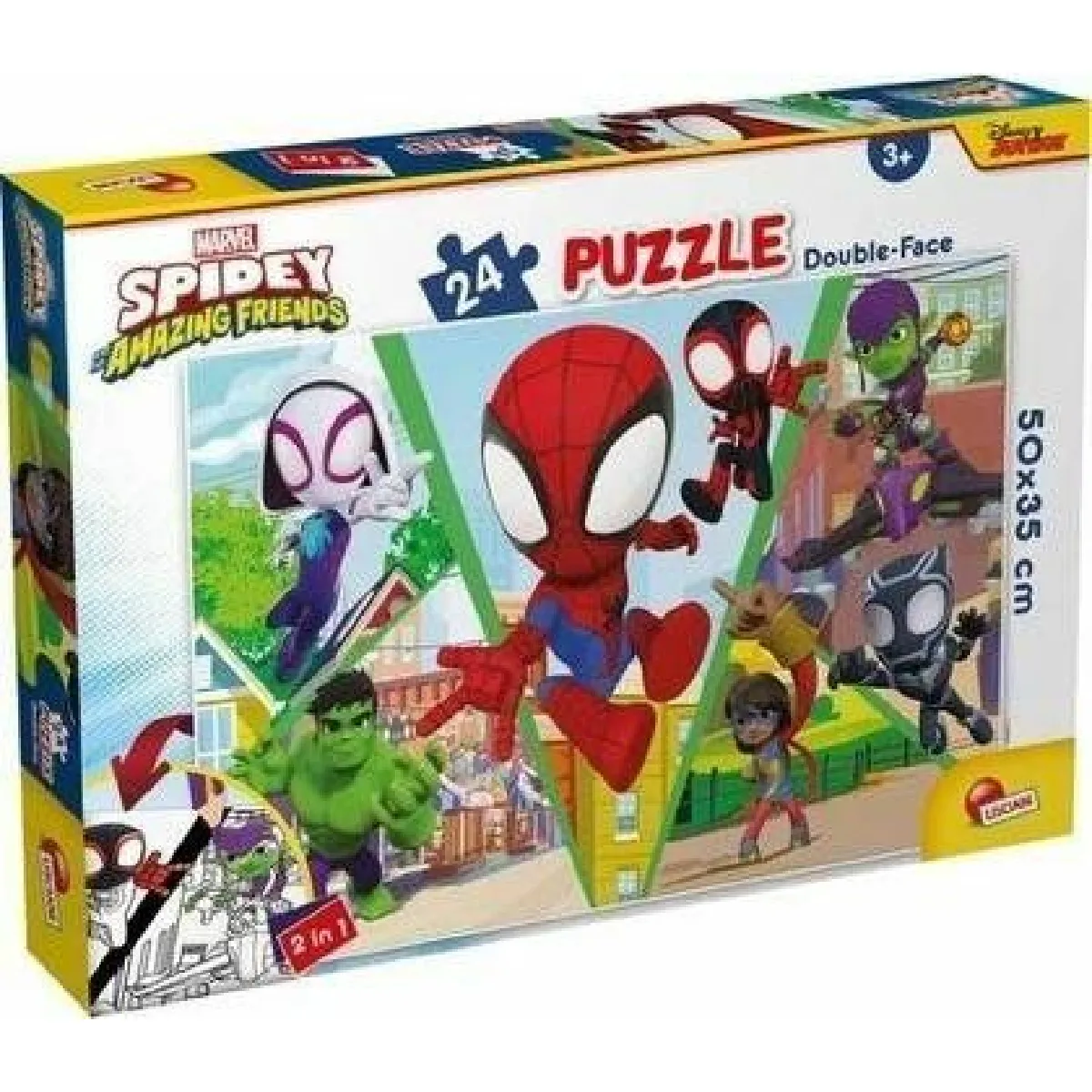 Lisciani giochi Puzzle double face Spidey