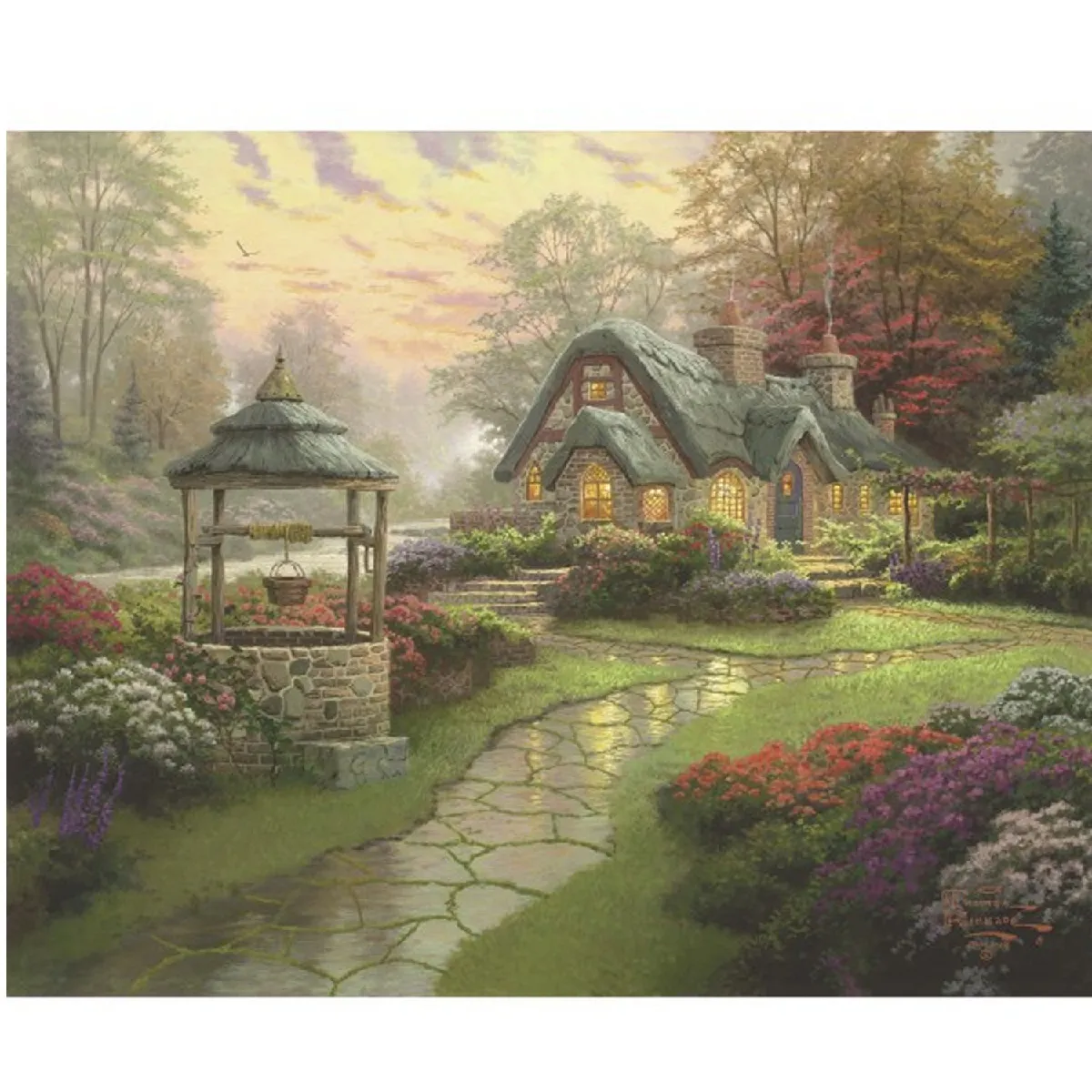 Schmidt Spiele Puzzle La Maison Au Puits - 1000 Pièces