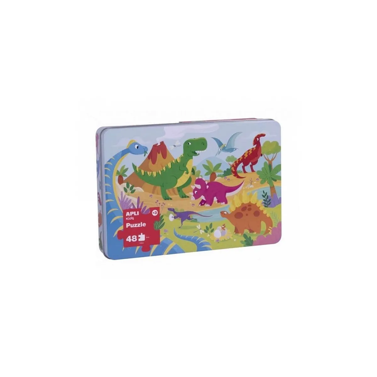 Apli Puzzle dinosaures enfants - 48 pièces