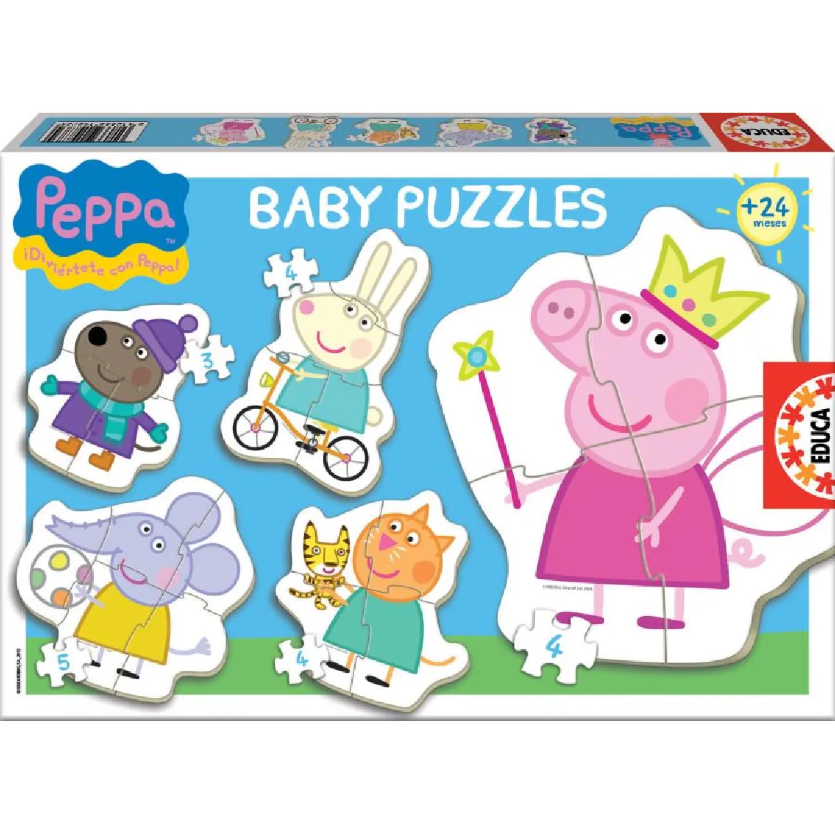Educa puzzle enfant Peppa Pig
