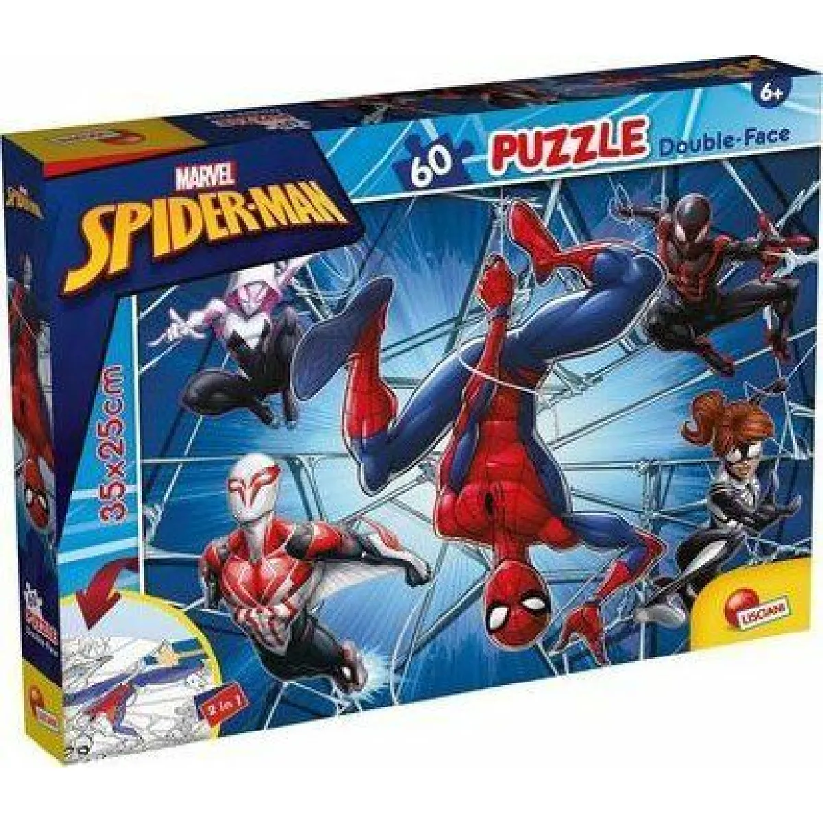 Lisciani giochi Puzzle enfant Marvel Spiderman 60 pièces
