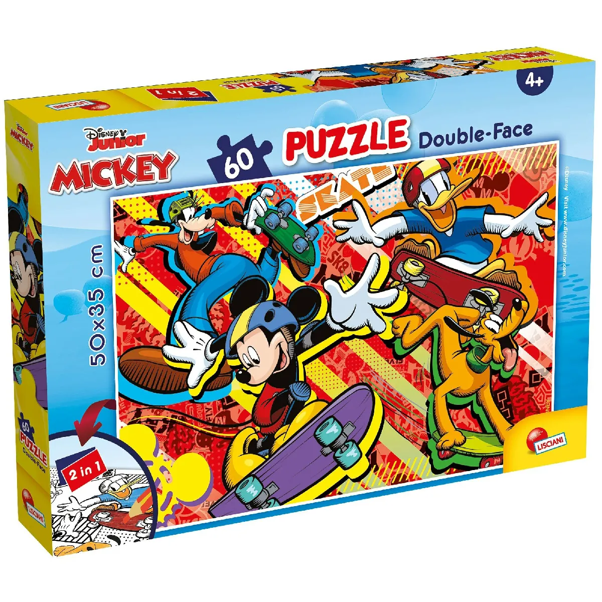Lisciani giochi Puzzle Mickey Mouse 60 pièces