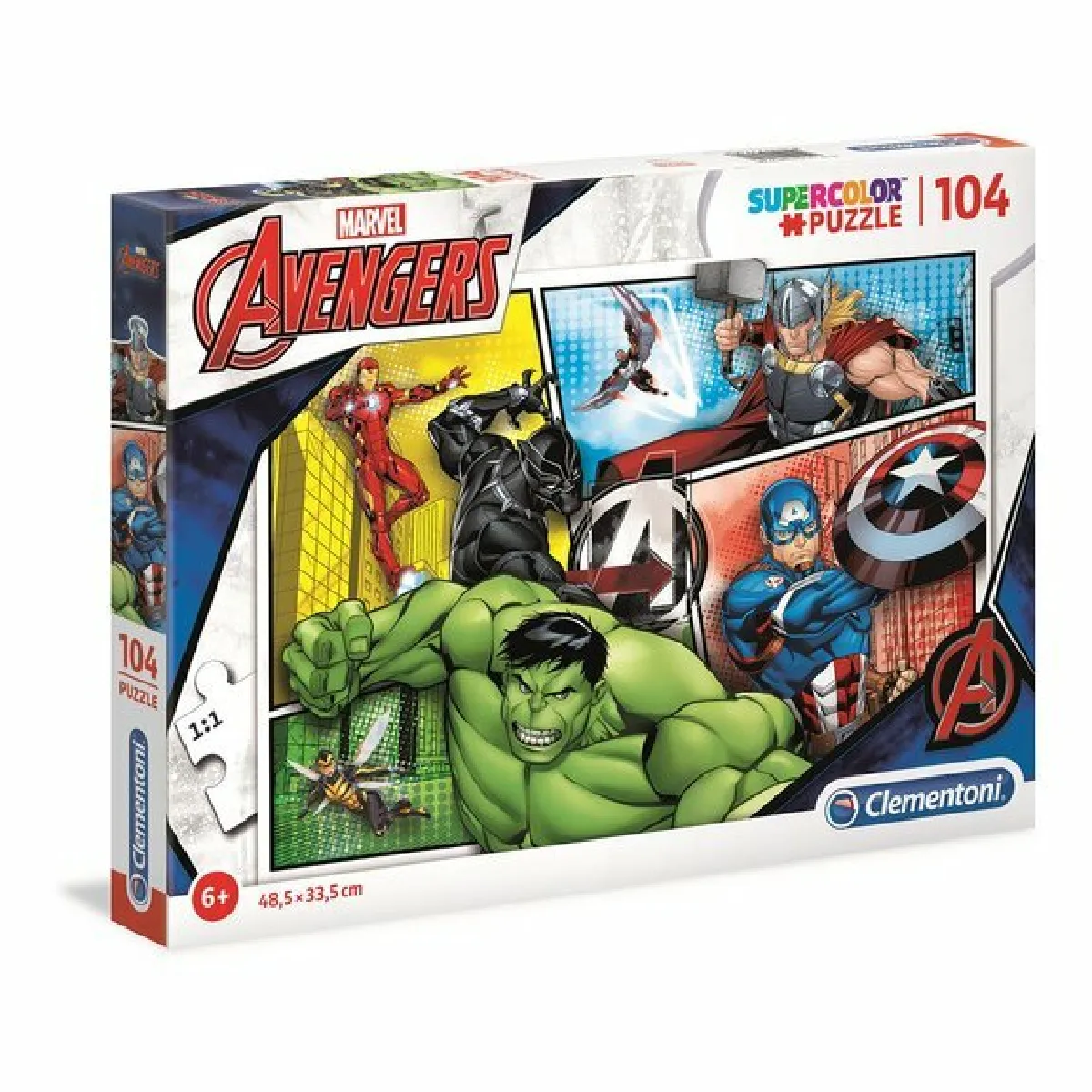 Ludendo puzzle enfant Avengers SuperColor