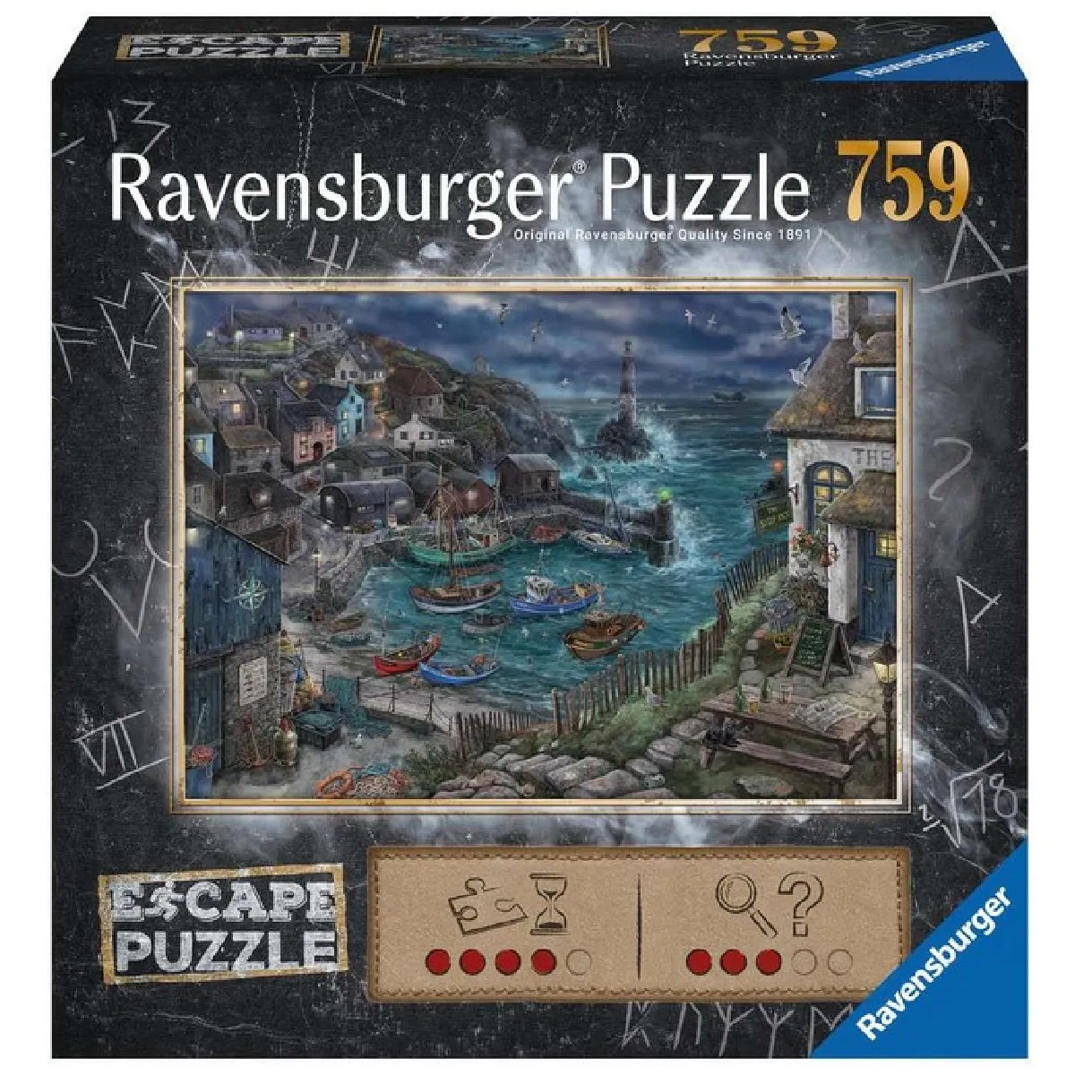 Escape puzzle 759 pièces : Le phare Ravensburger France