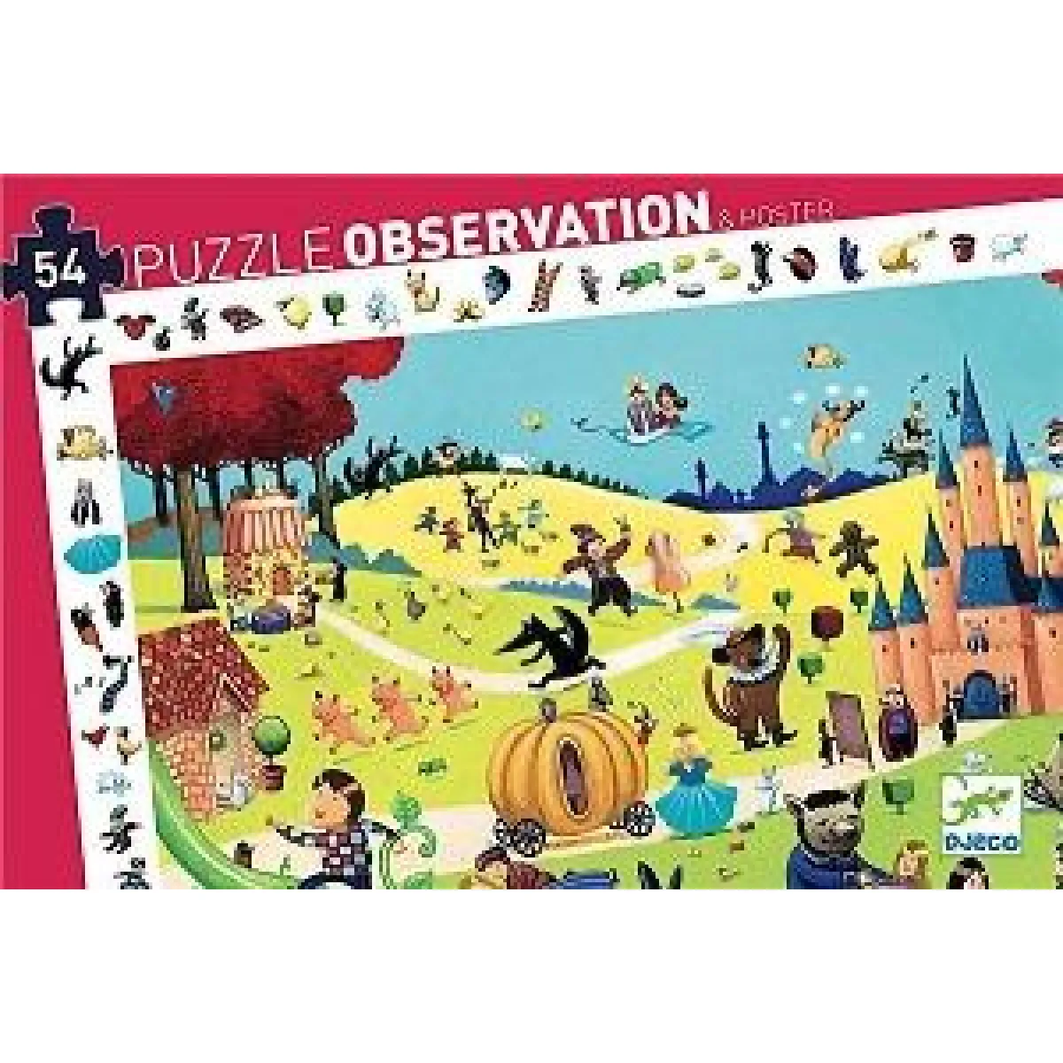 Djeco Puzzle d’observation Les Contes Djeco Puzzle d’observation Les Contes