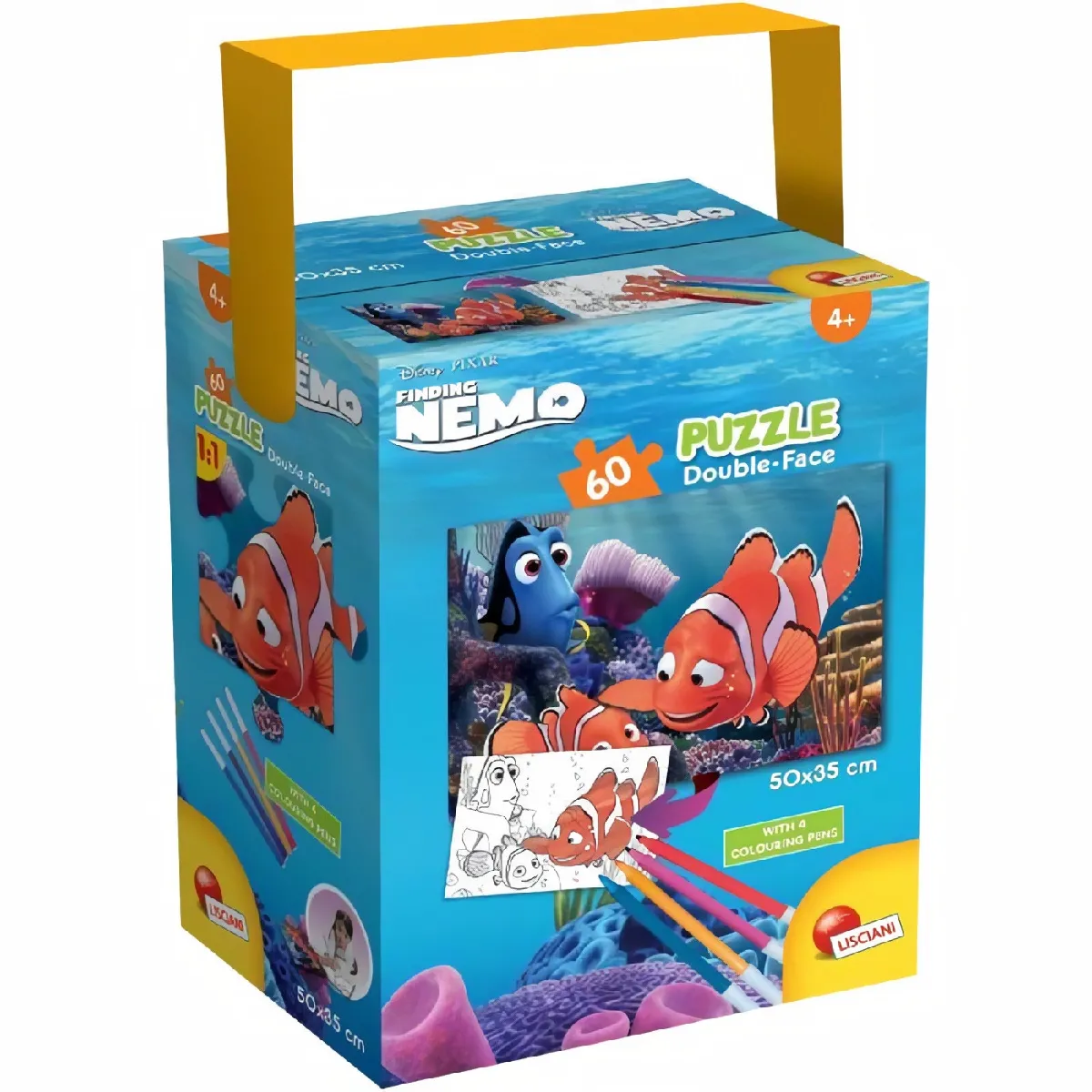 Lisciani giochi puzzle double face Nemo