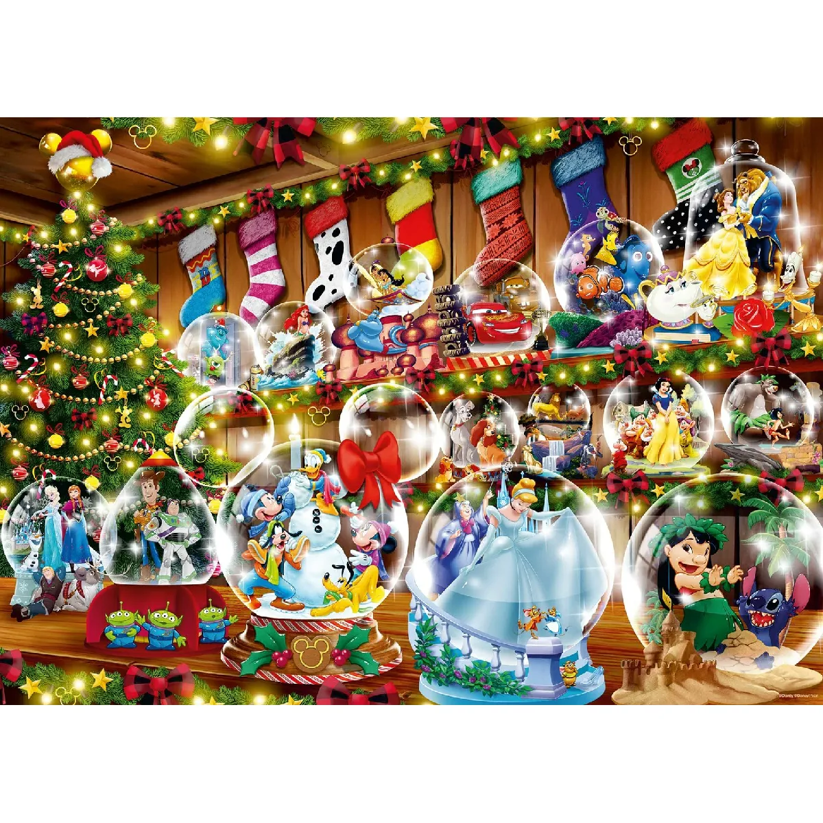 Ravensburger Puzzle Disney Schneekugelparadies