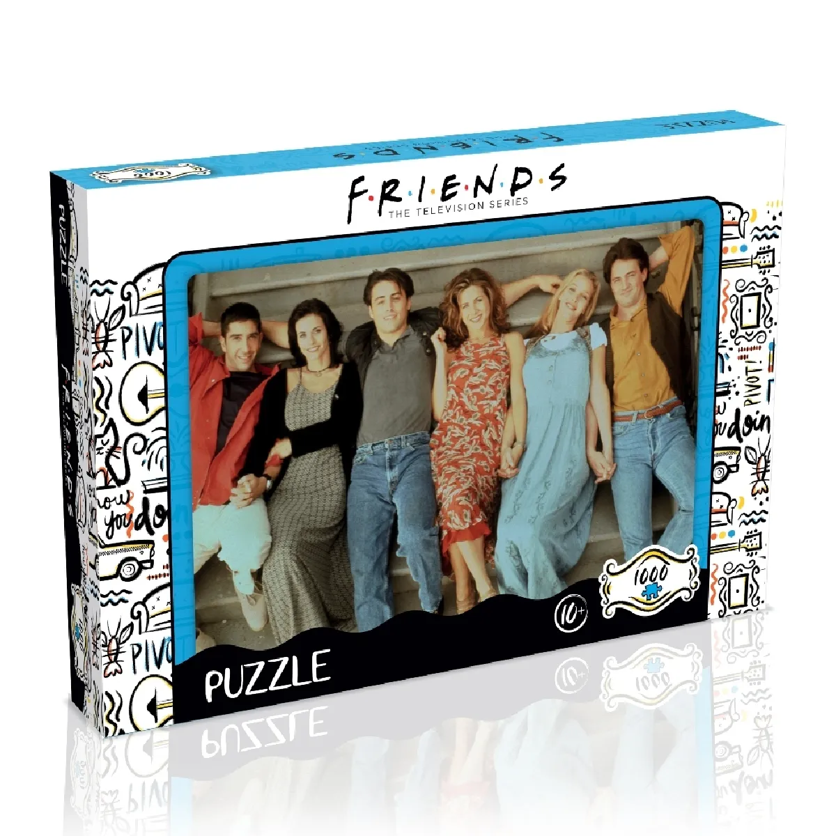 Winning moves puzzle Friends escaliers - 1000 pièces