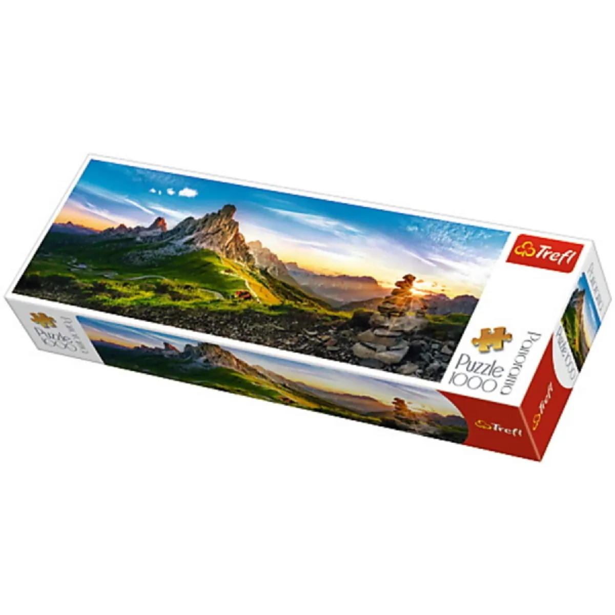 Trefl Puzzle panorama Col de Giau Dolomites - 1000 pièces