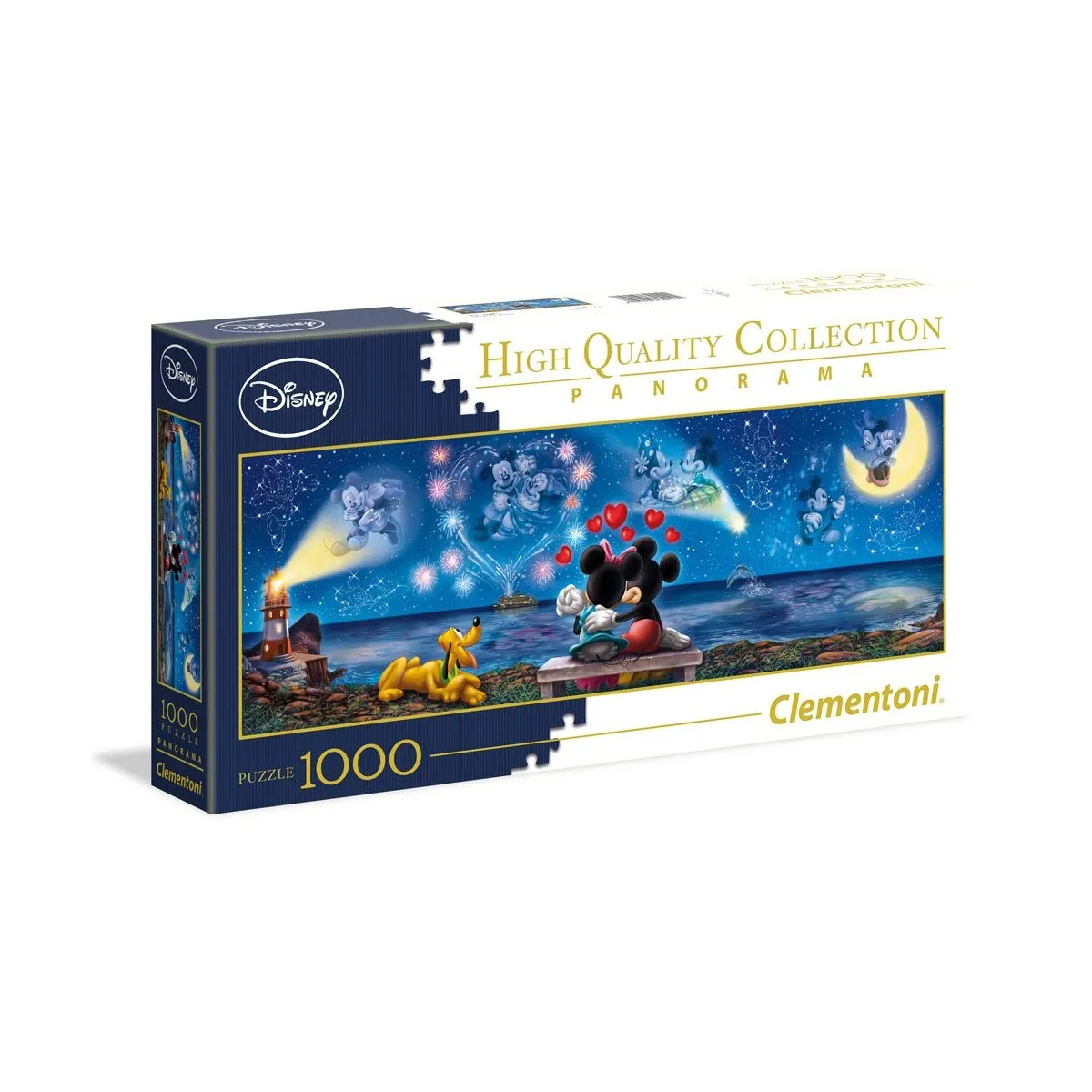 Clementoni puzzle panorama Disney Mickey & Minnie - 1000 pièces