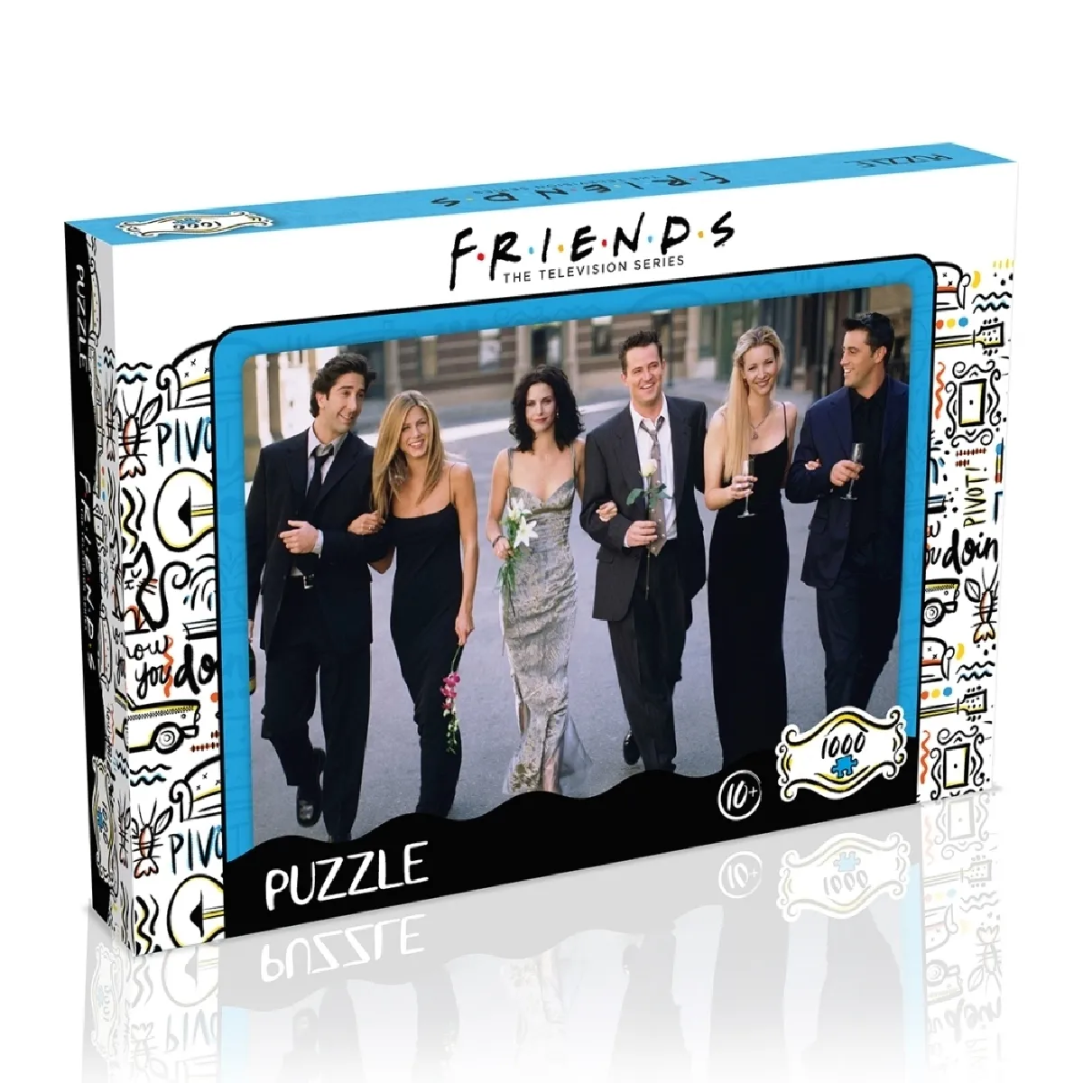 Winning moves Puzzle Friends banquet 1000 pièces