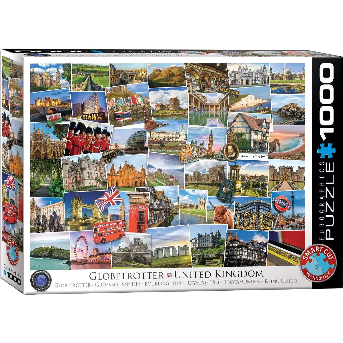 Eurographics Puzzle Globe-Trotter 1000 pièces
