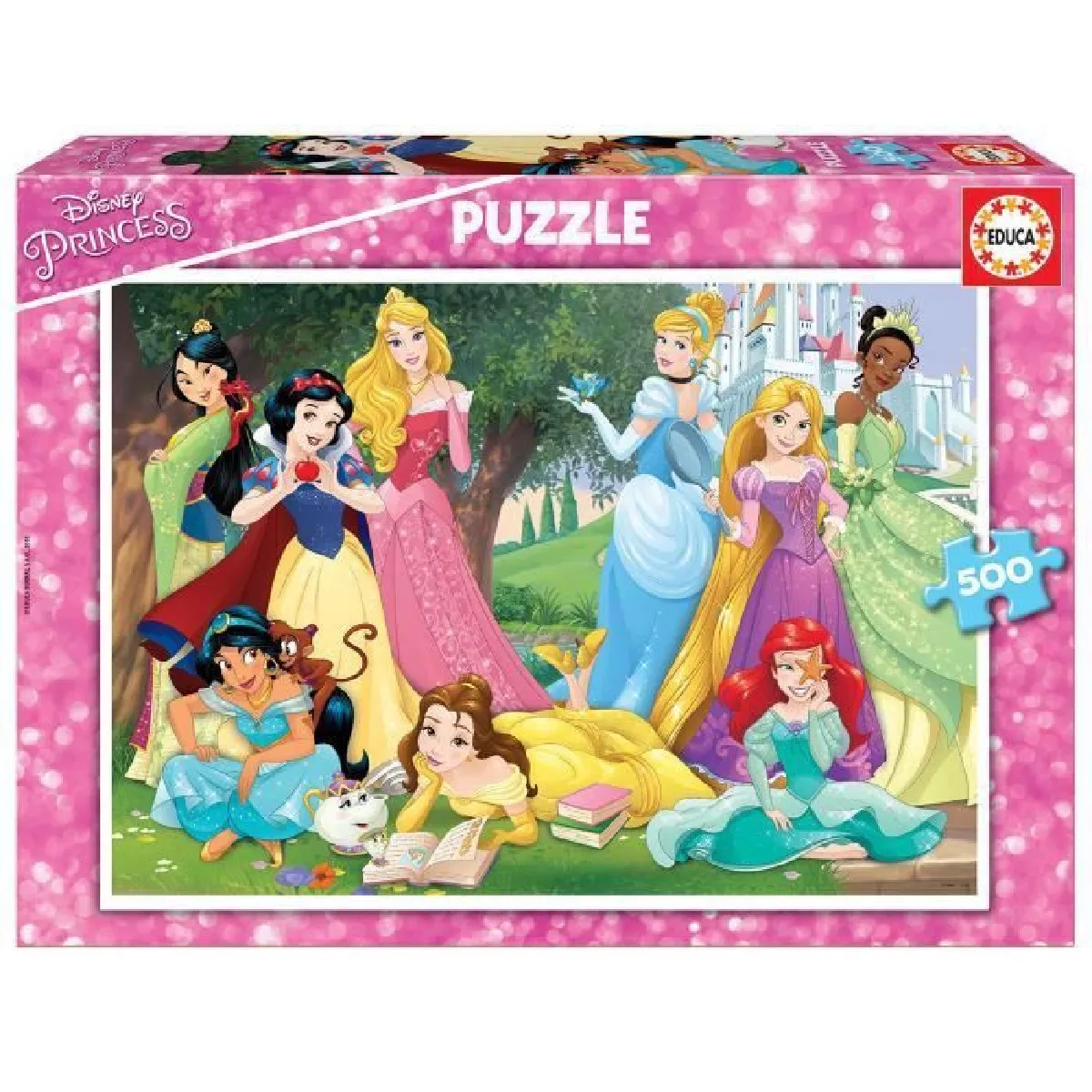 Puzzle Disney Princesses 500 pieces - Marque Educa - Theme Dessins animés et BD - Image 3