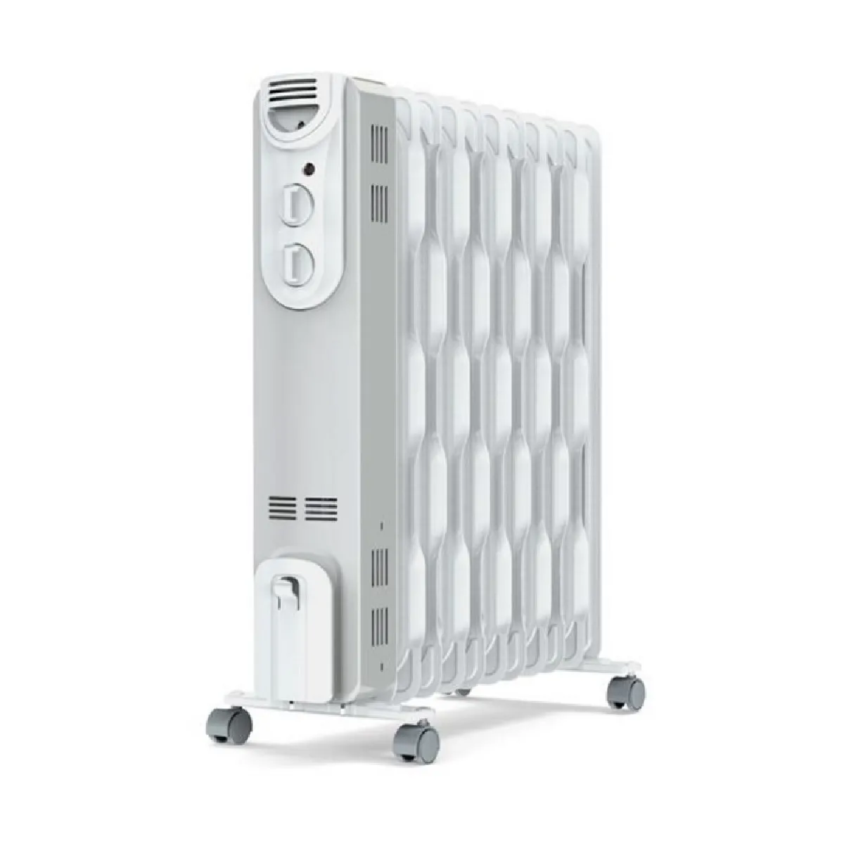 Supra Blanc Radiateur À Bain D'huile 2500W - Orso2500