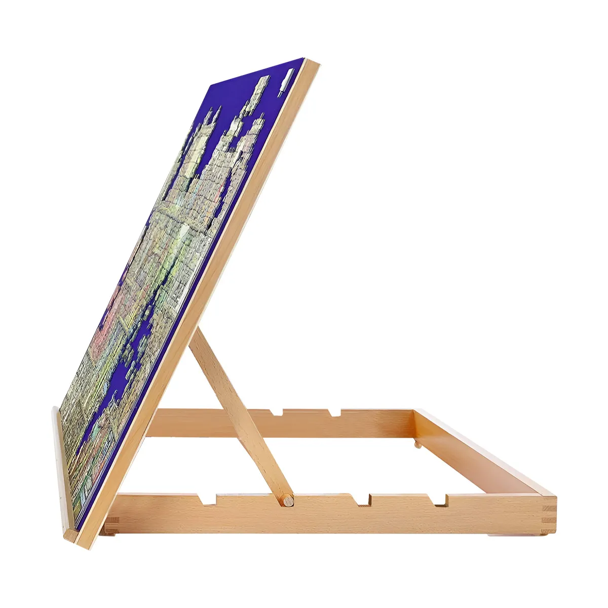 Bits and Pieces - Puzzle rotatif carré - Surface d'assemblage innovante du puzzle Lazy Susan pour 1500 puzzles - Faites tourner le puzzle pour atteindre les sections dont vous avez besoin
