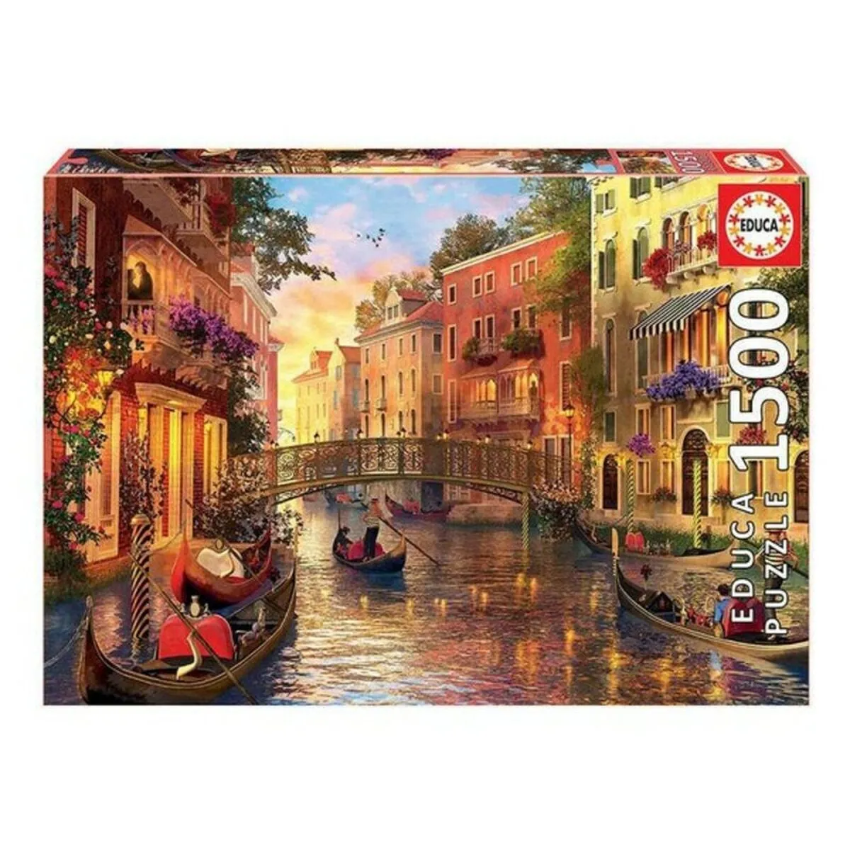 Educa Puzzle 1500 pièces Villes et paysages