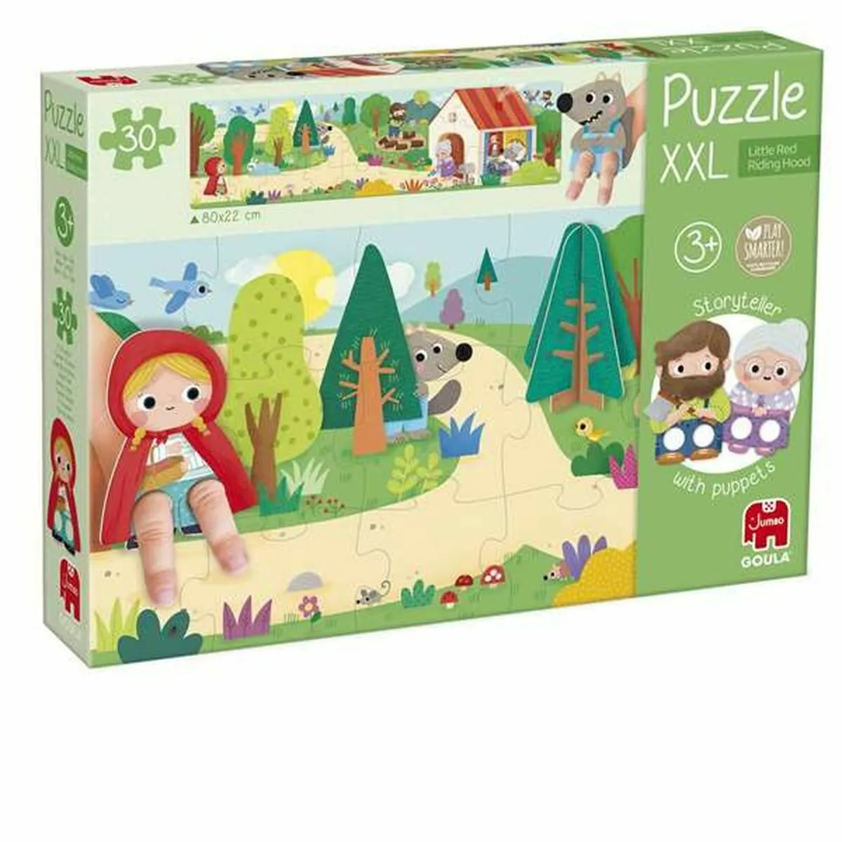 Diset Puzzle enfant XXL Chaperon Rouge Diset Puzzle enfant XXL Chaperon Rouge