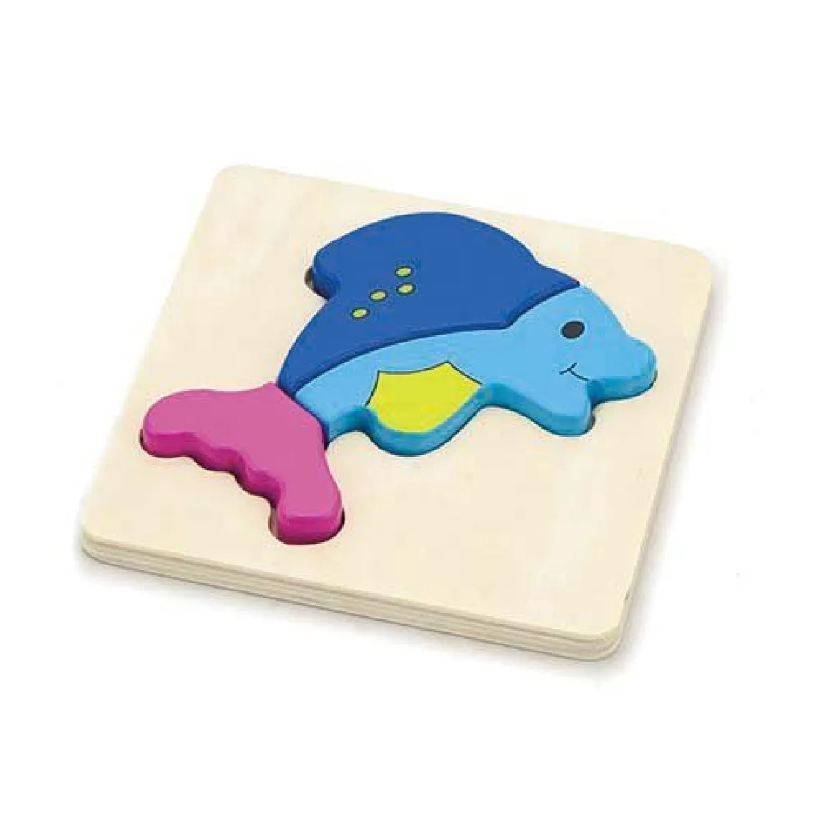 Puzzle en bois poisson