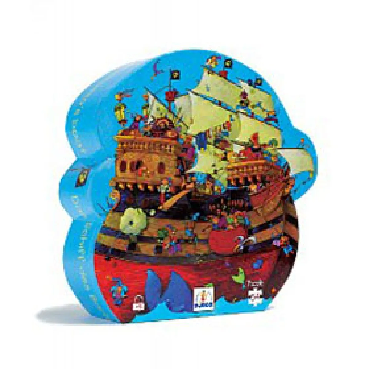 Djeco puzzle Le bateau de Barberousse - 54 pièces