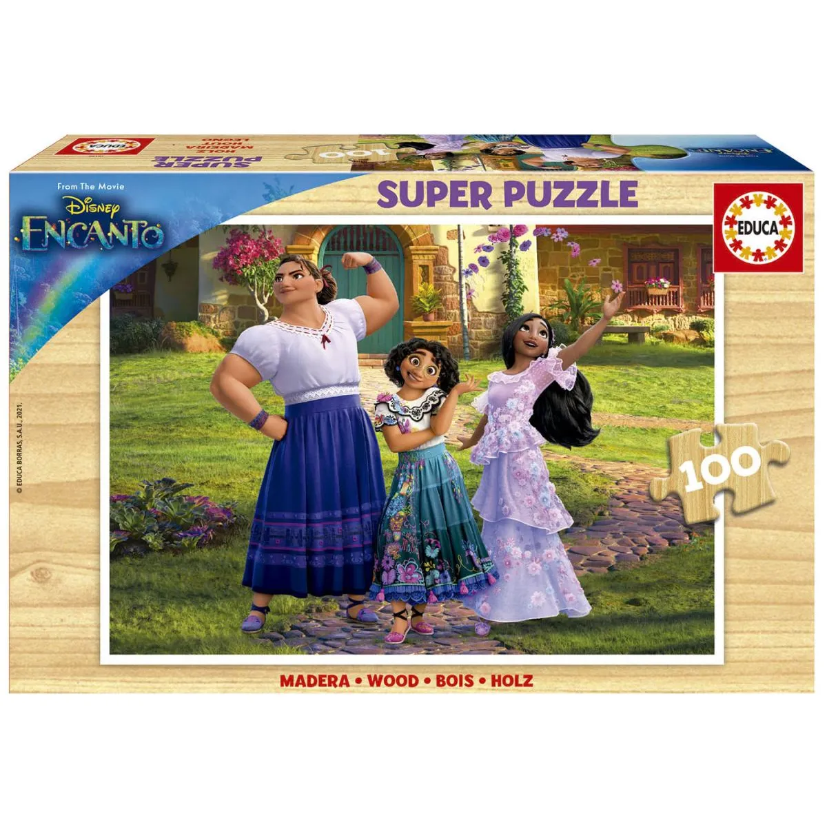 Educa Borras Multicolore Puzzle De 1000 Pièces Disney Ecanto - Image 3
